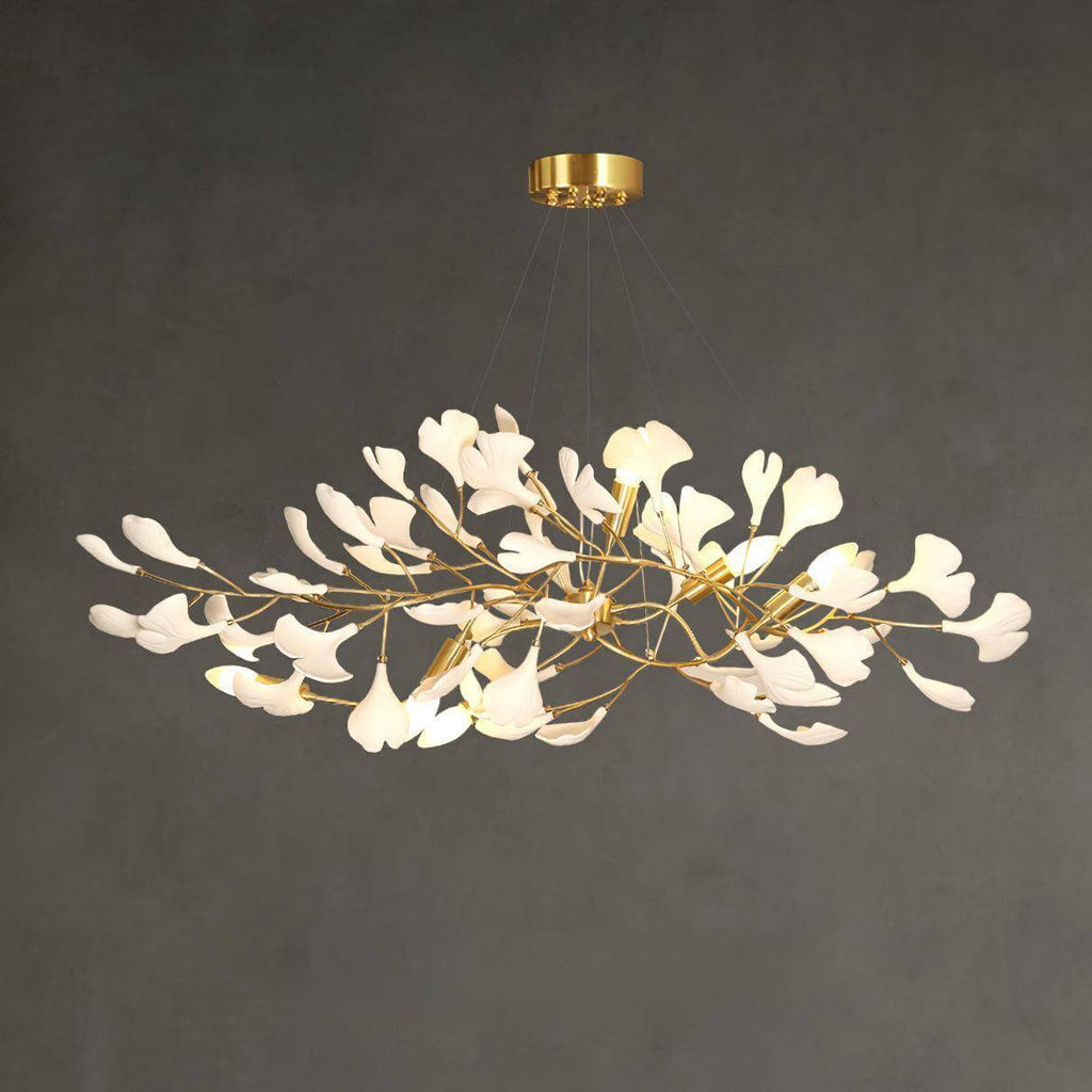 Gingko Chandelier Style C