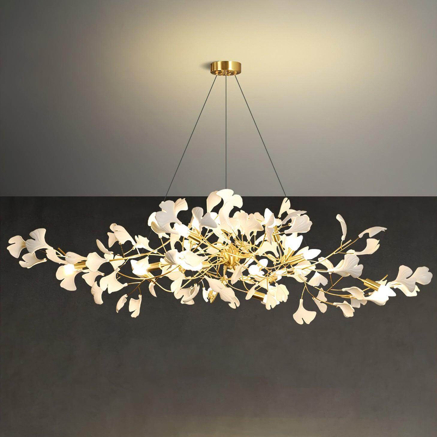 Gingko Chandelier Style C
