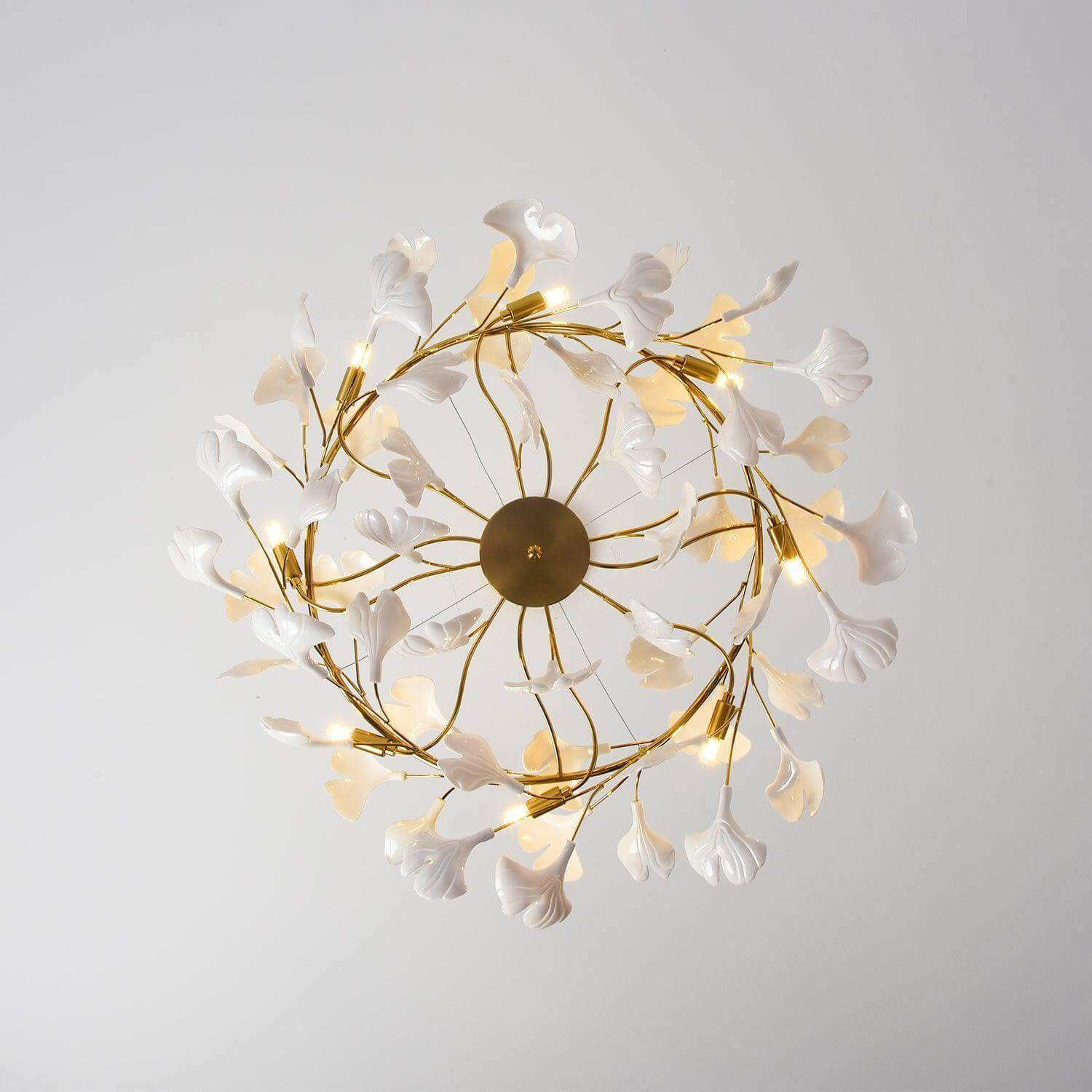 Gingko Chandelier Style D