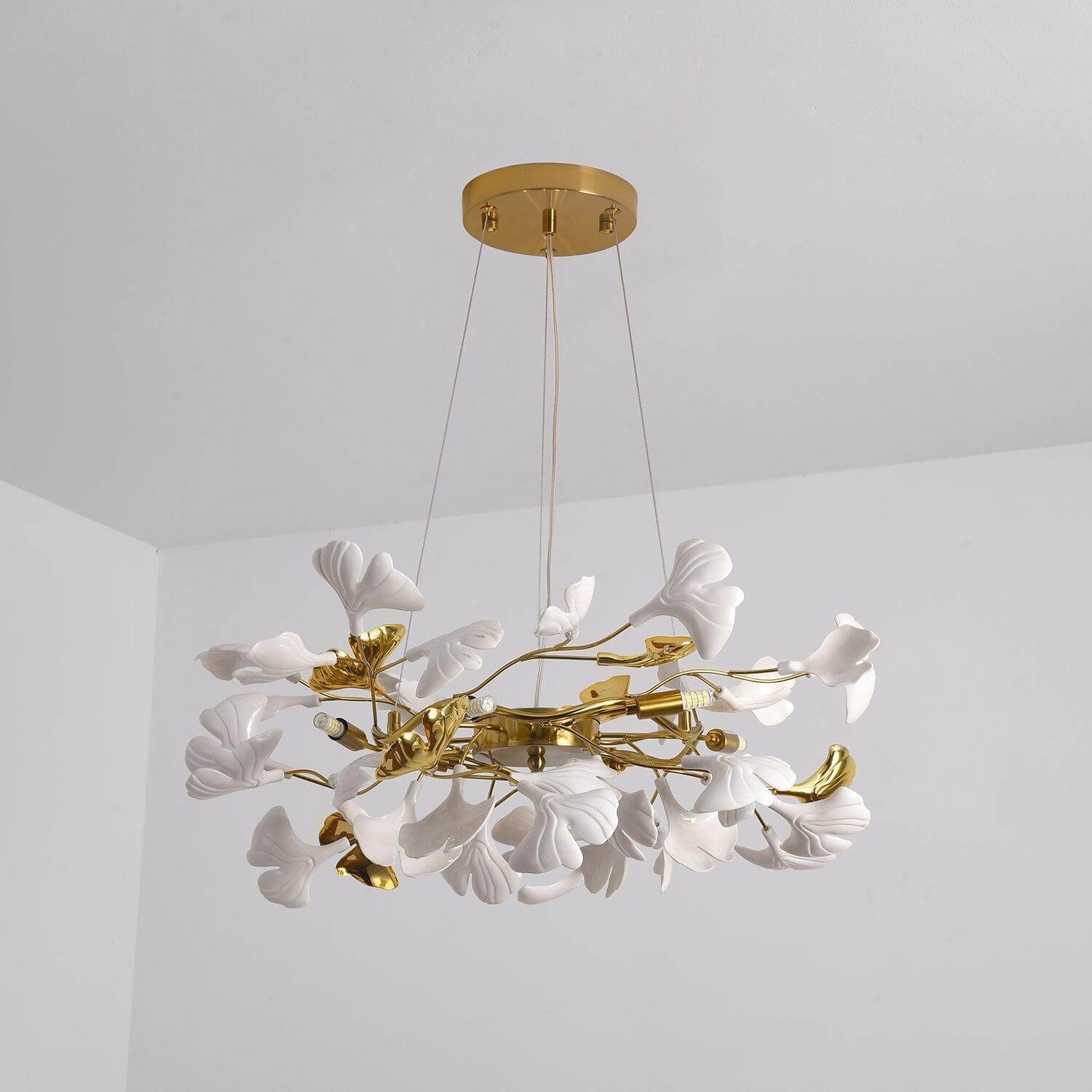 Gingko Chandelier Style D