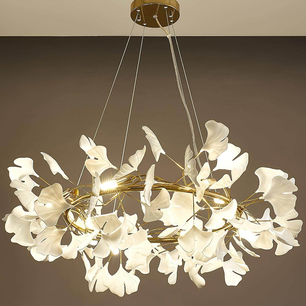 Gingko Chandelier Style D