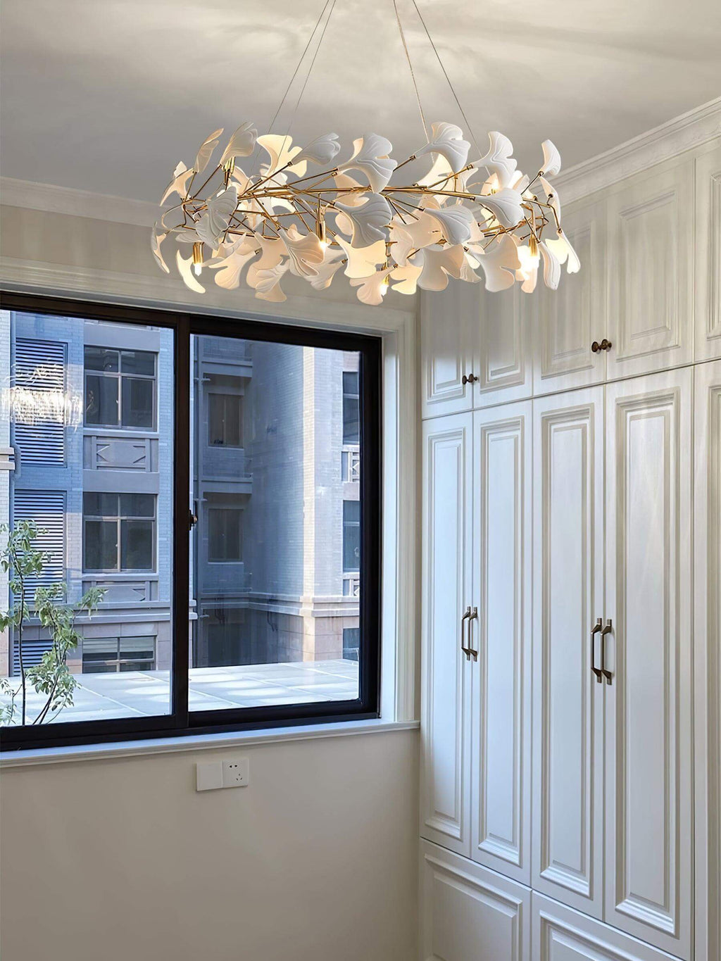 Gingko Chandelier Style D