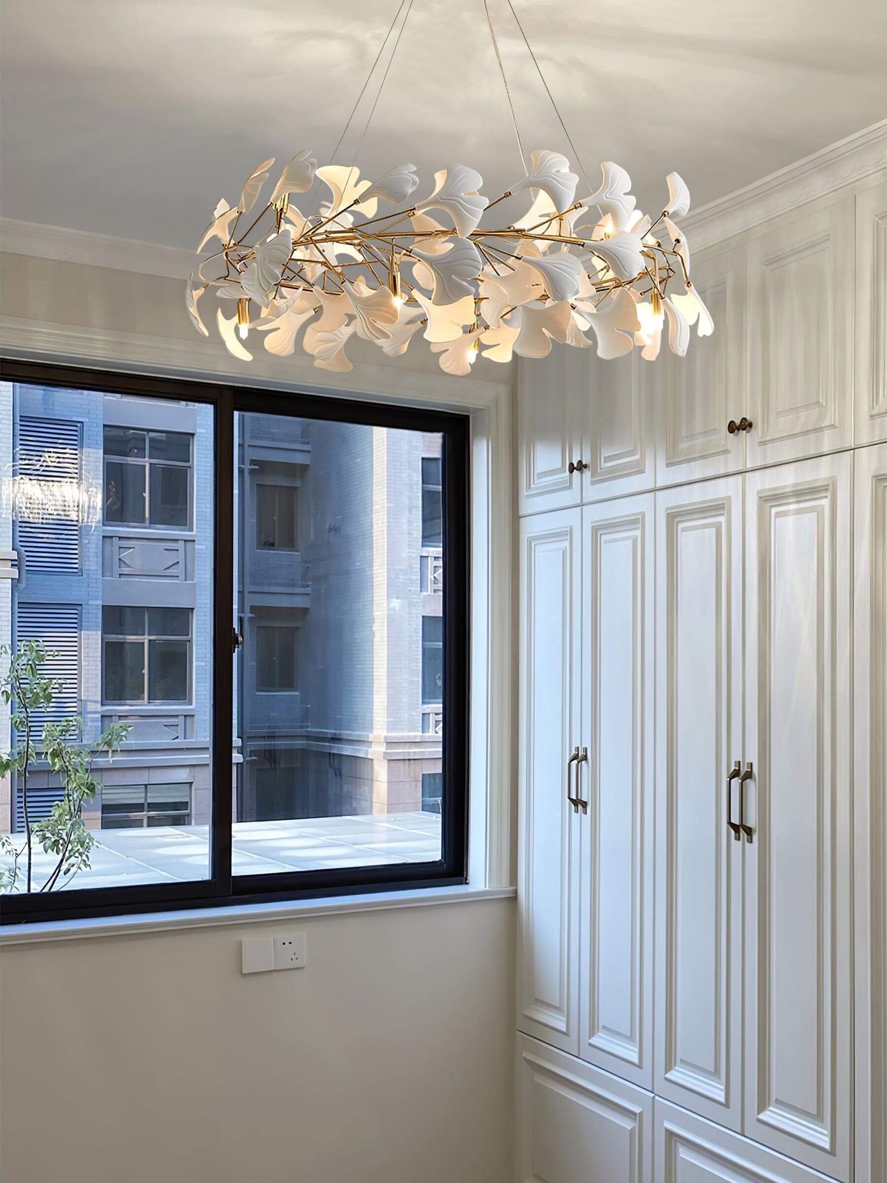 Gingko Chandelier Style D