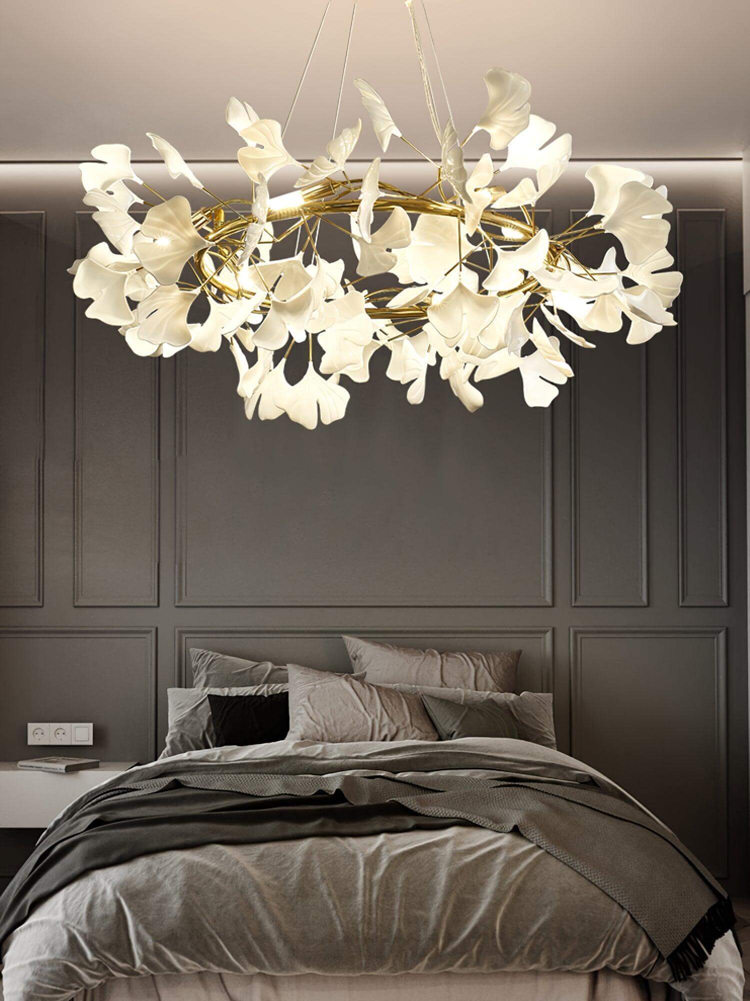Gingko Chandelier Style D