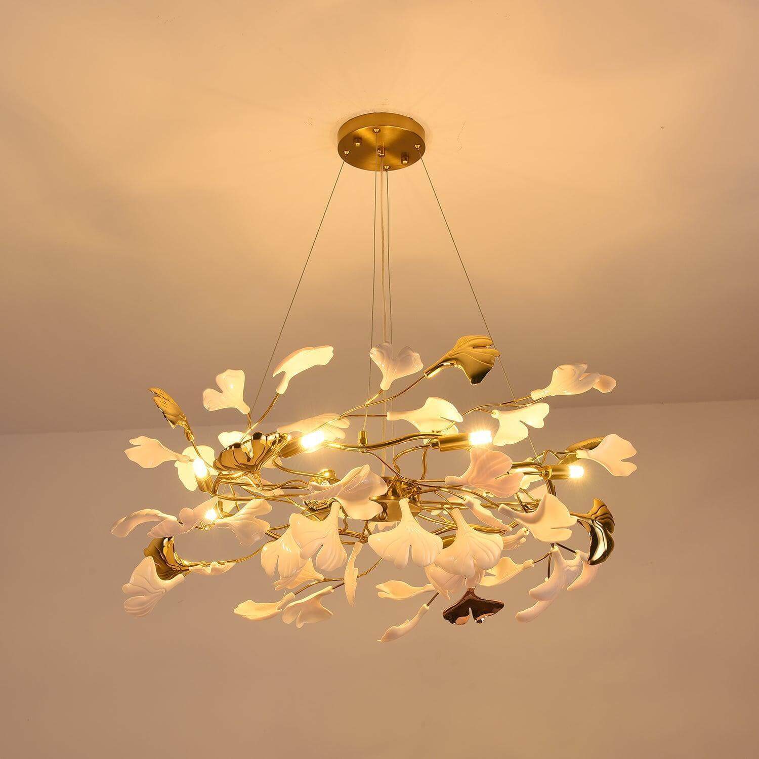 Gingko Chandelier Style D
