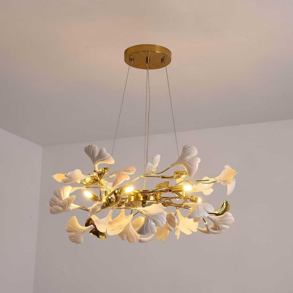 Gingko Chandelier Style D