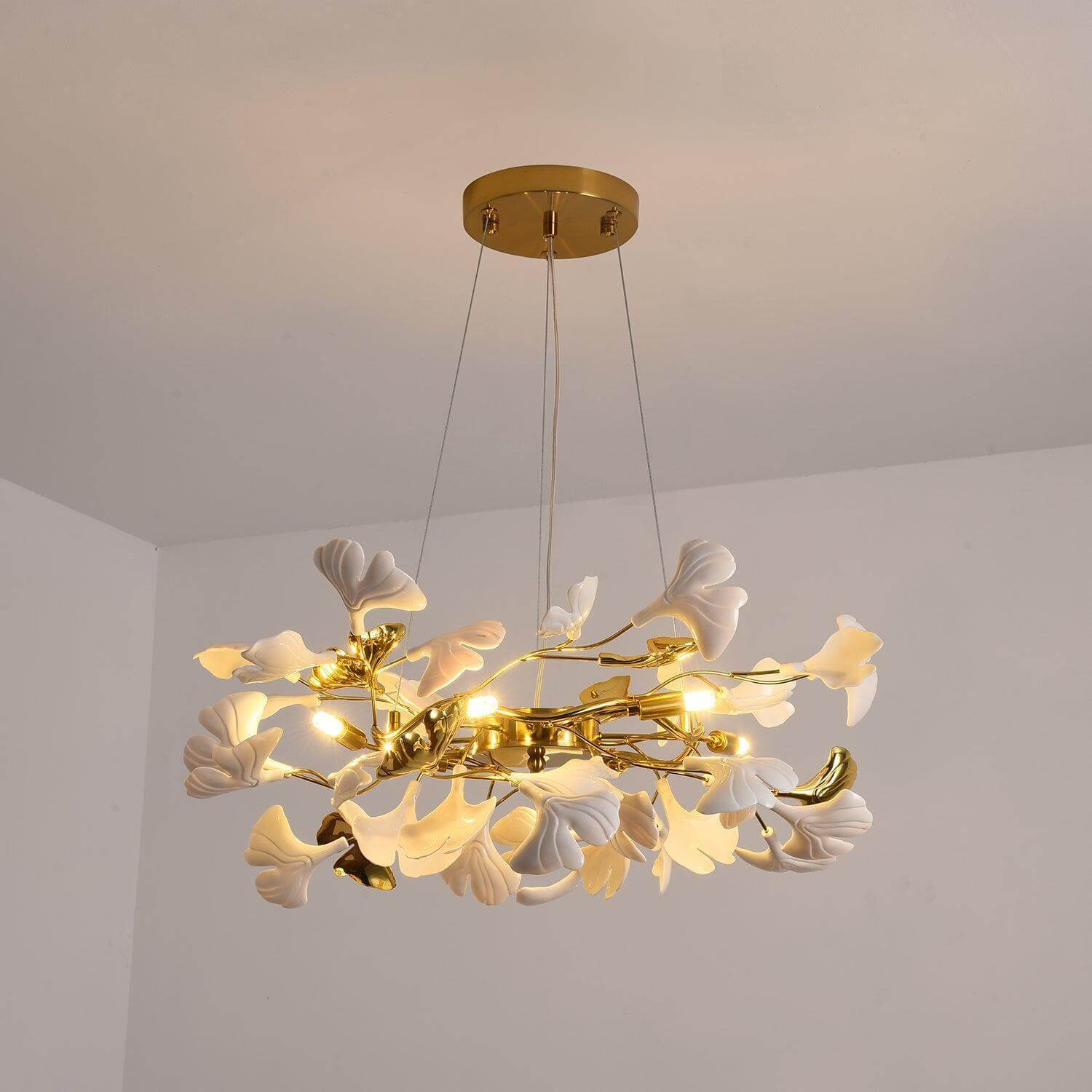 Gingko Chandelier Style D