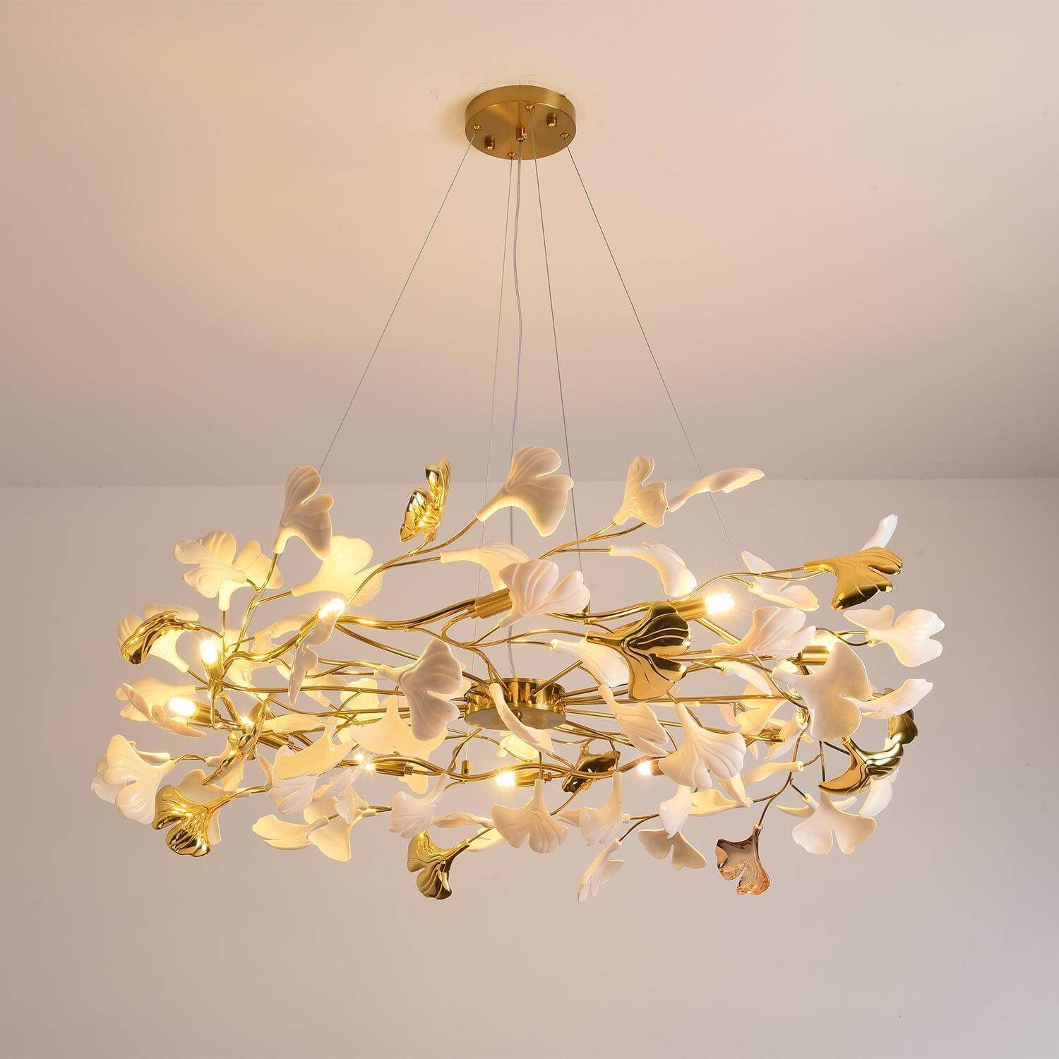 Gingko Chandelier Style D
