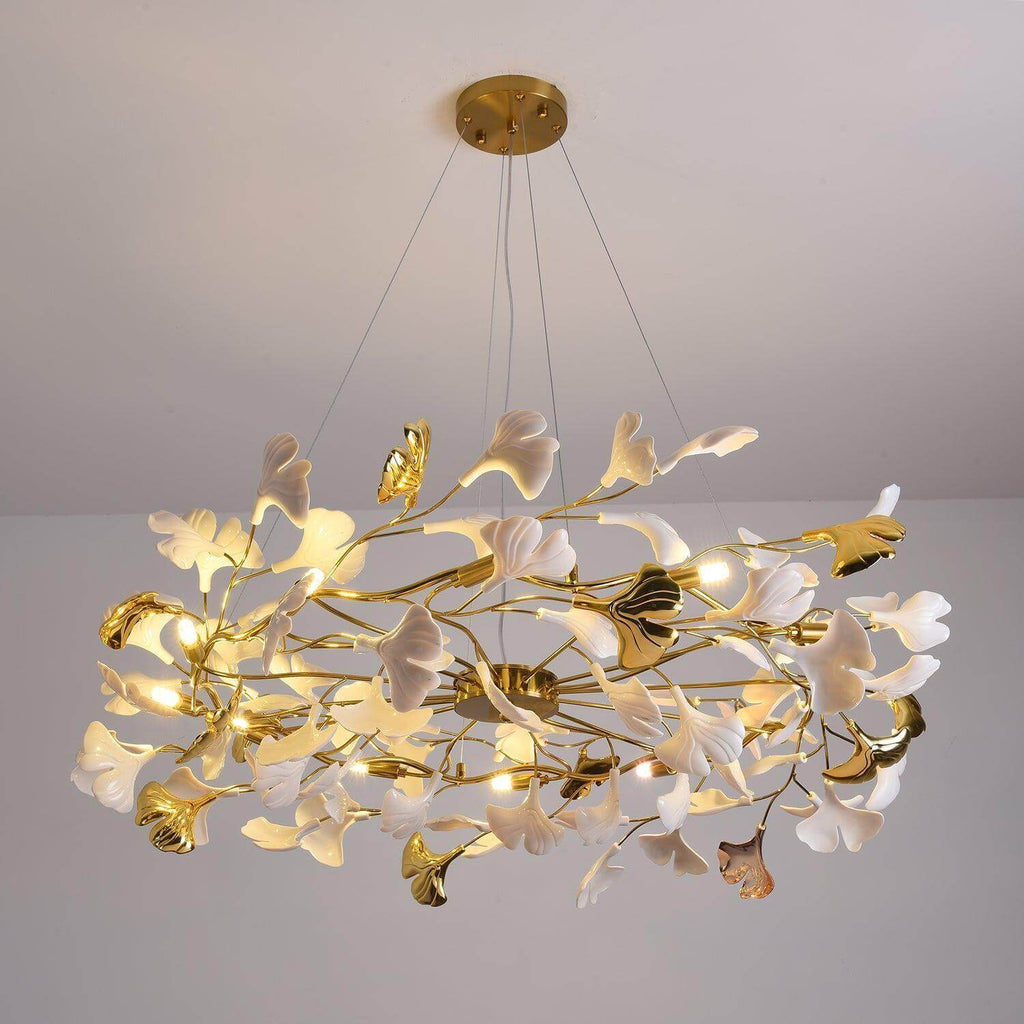Gingko Chandelier Style D