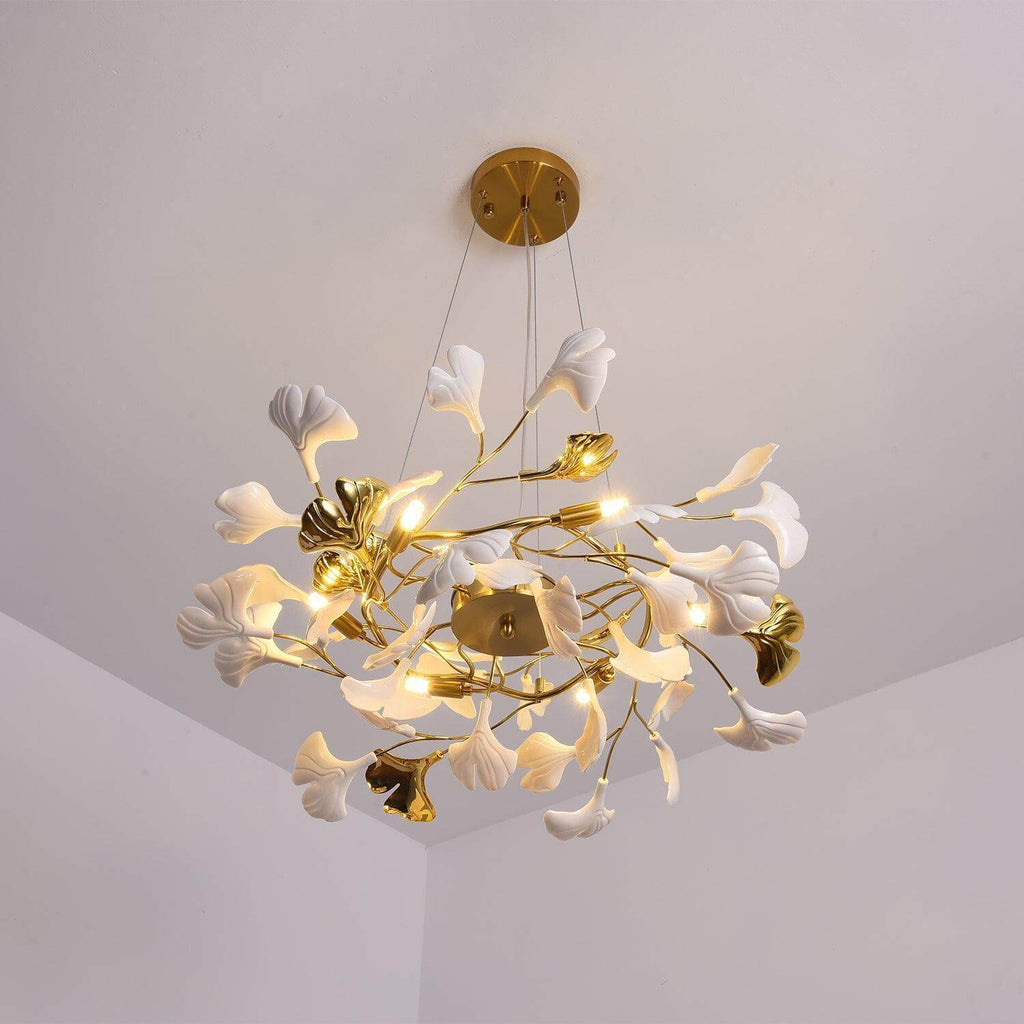 Gingko Chandelier Style D