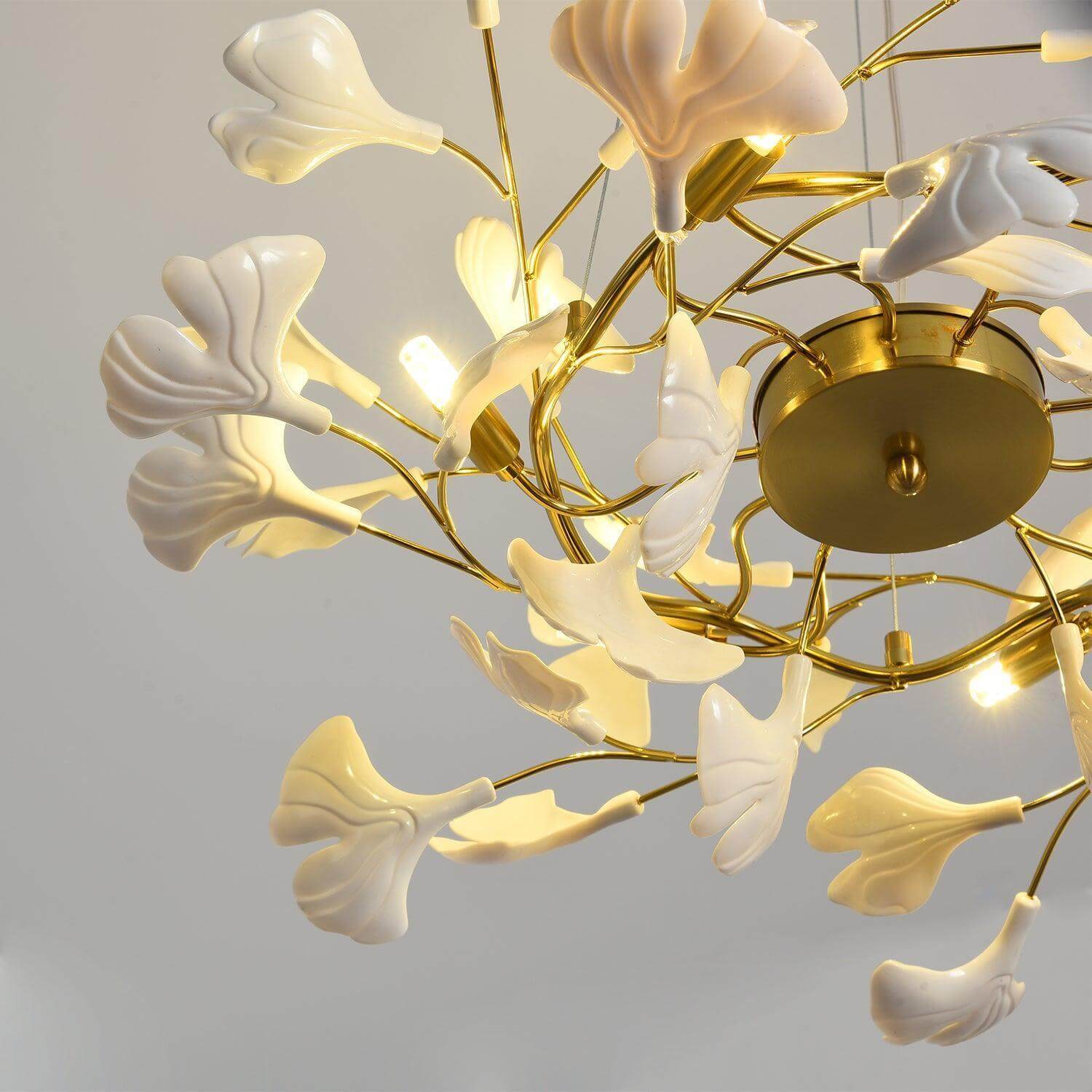 Gingko Chandelier Style D