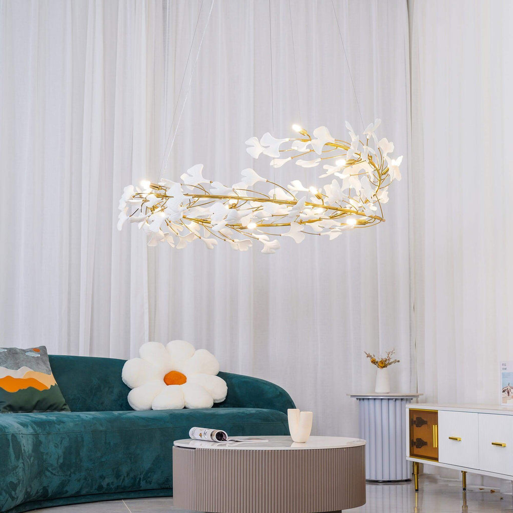 Gingko Chandelier Style E