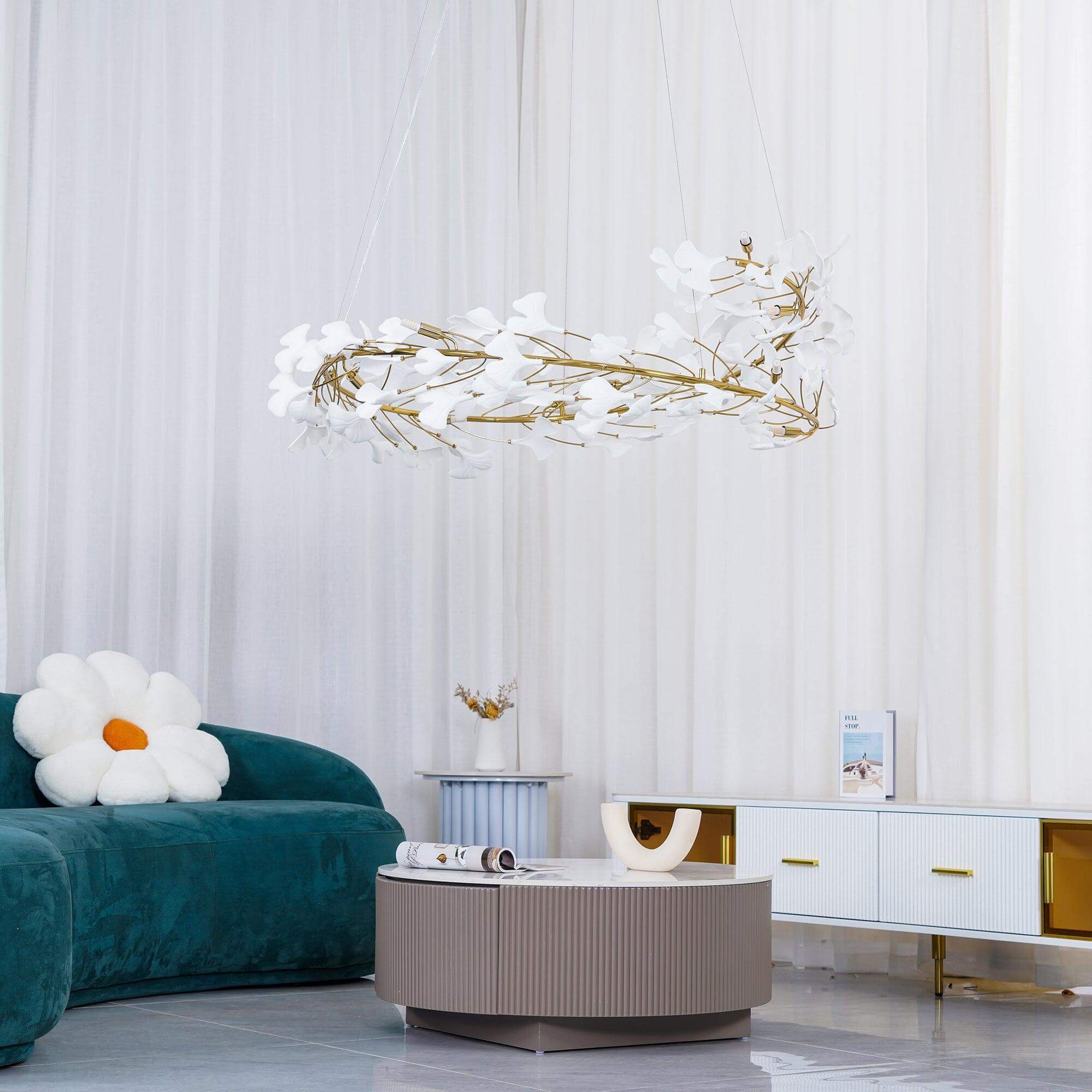 Gingko Chandelier Style E