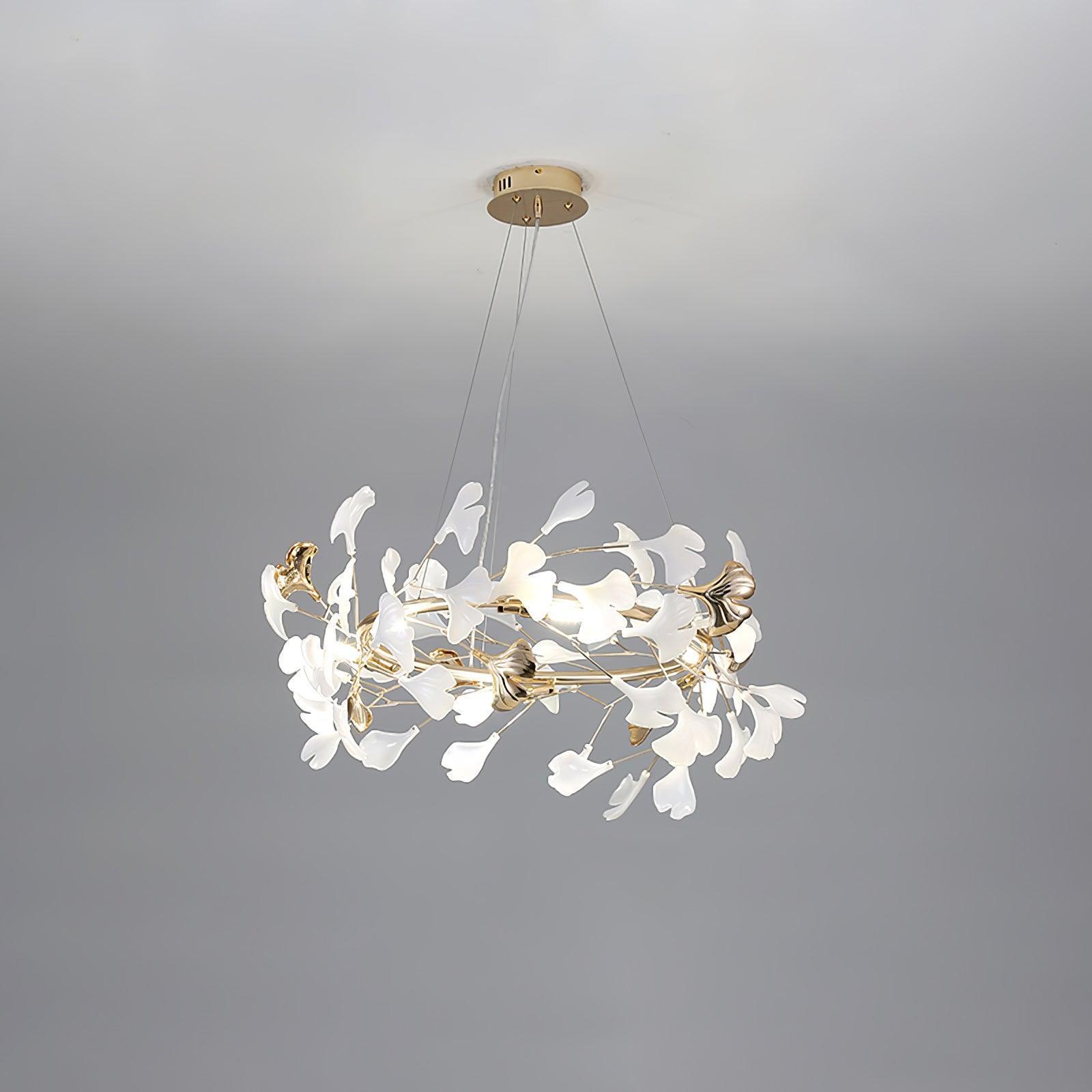 Gingko Chandelier Style E
