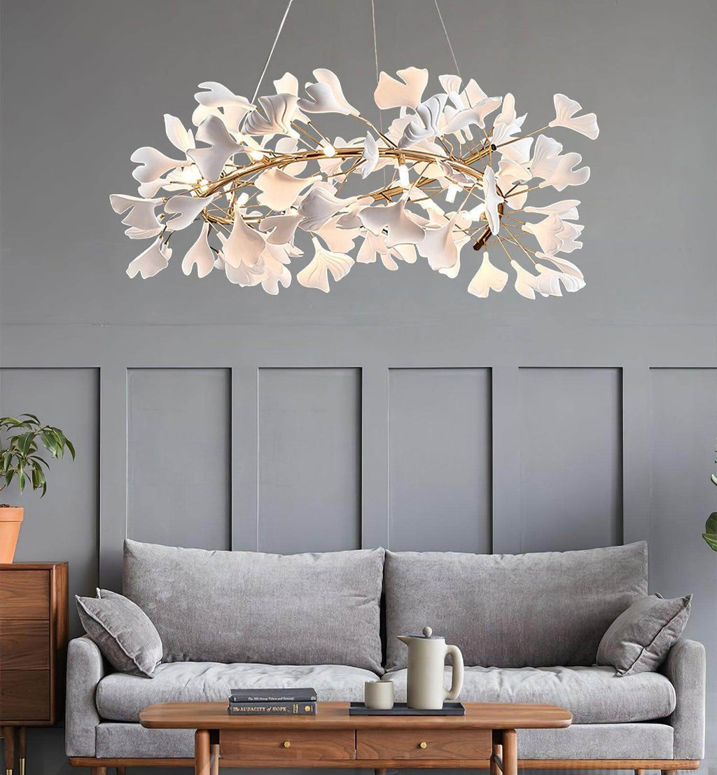 Gingko Chandelier Style E