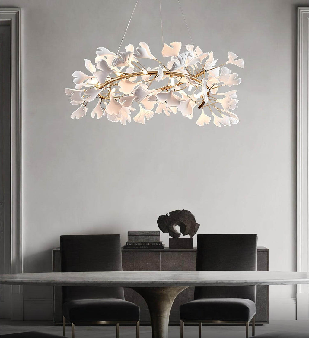 Gingko Chandelier Style E