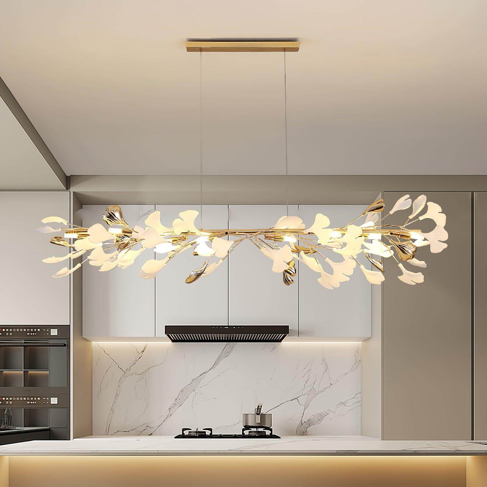 Gingko Chandelier Style E