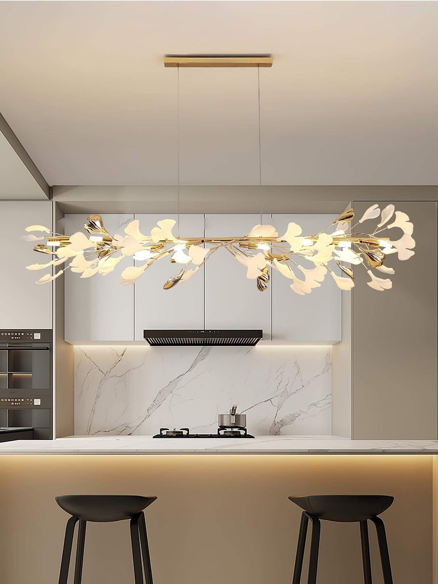 Gingko Chandelier Style E