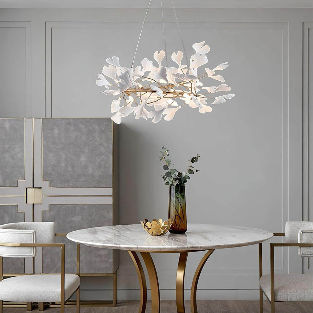 Gingko Chandelier Style E