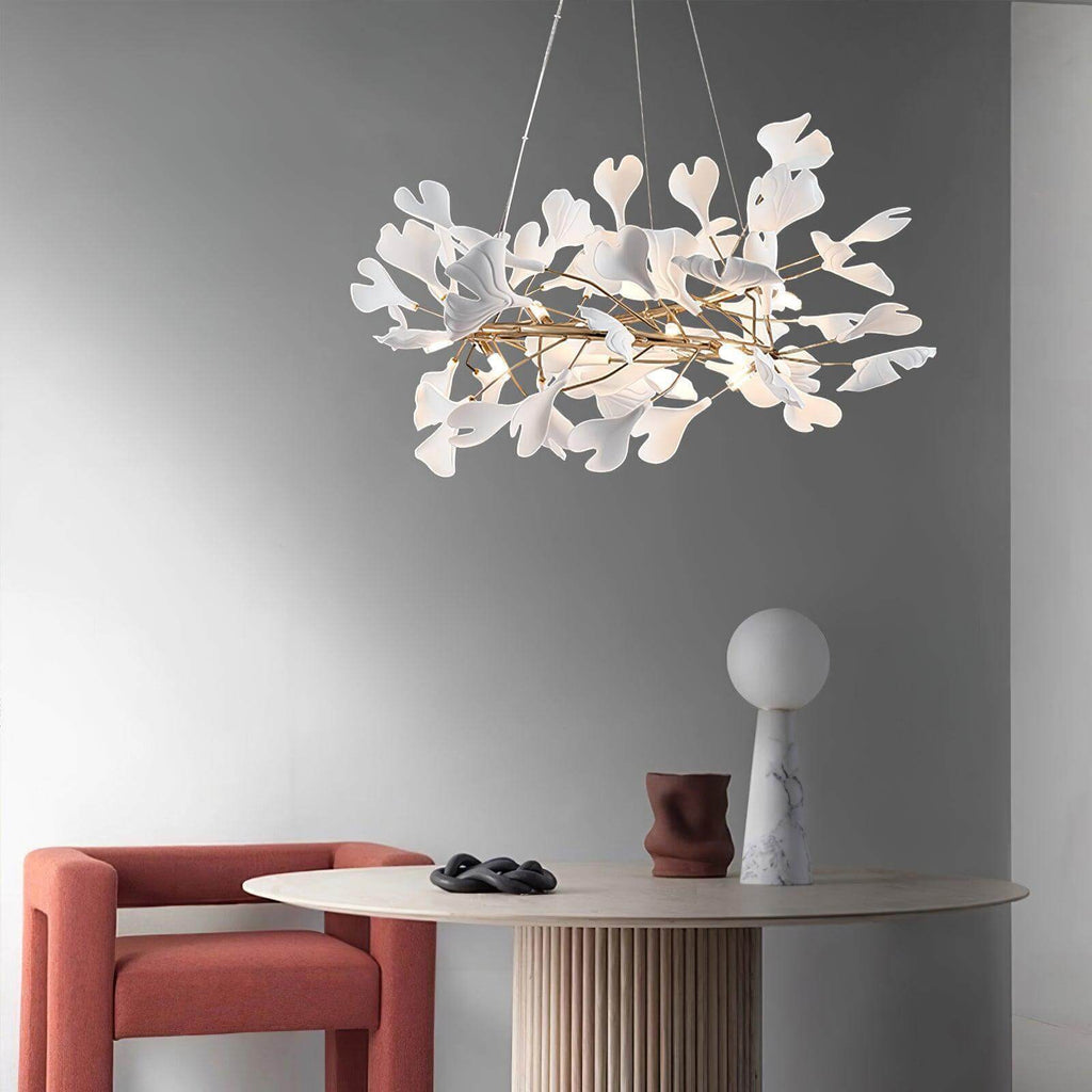 Gingko Chandelier Style E