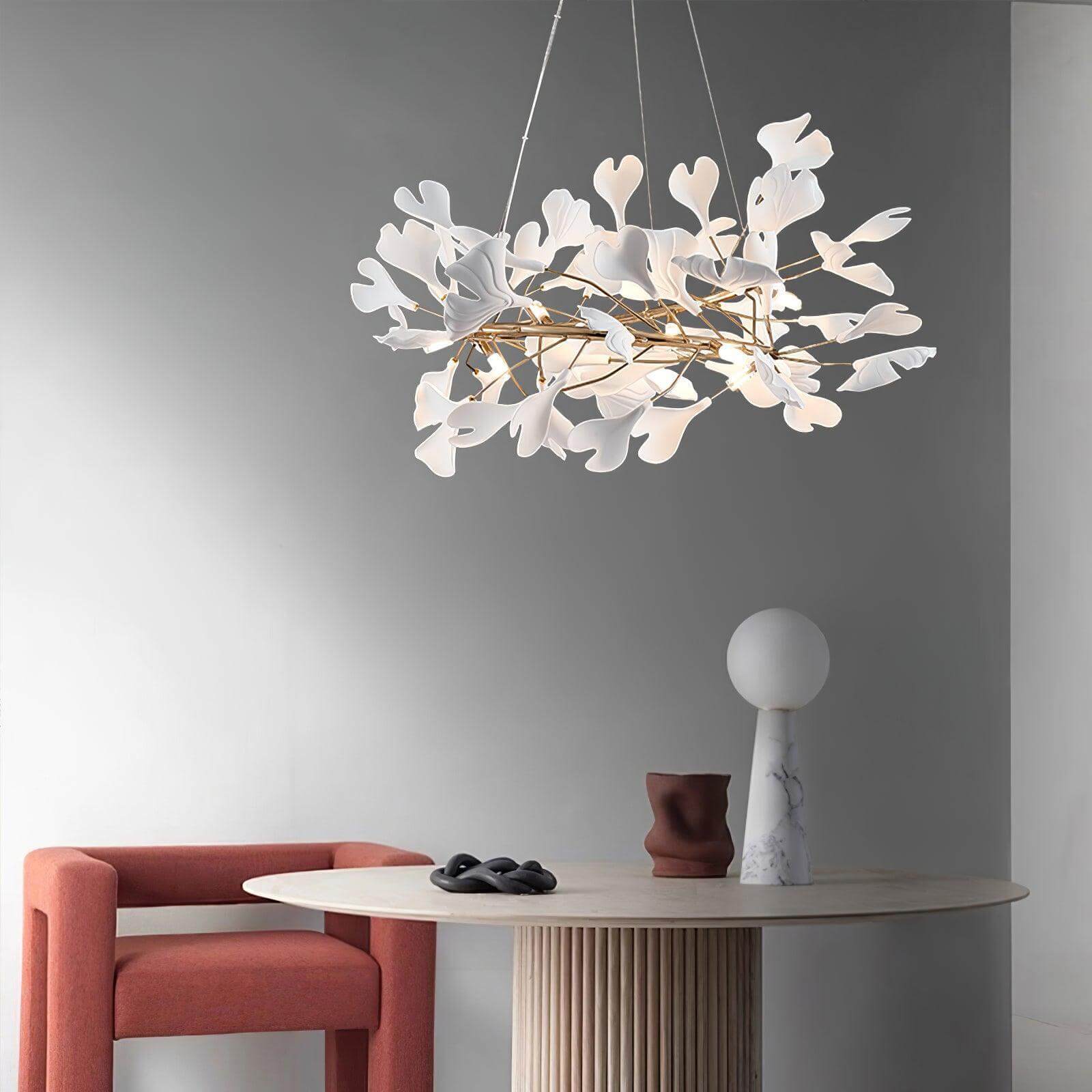 Gingko Chandelier Style E