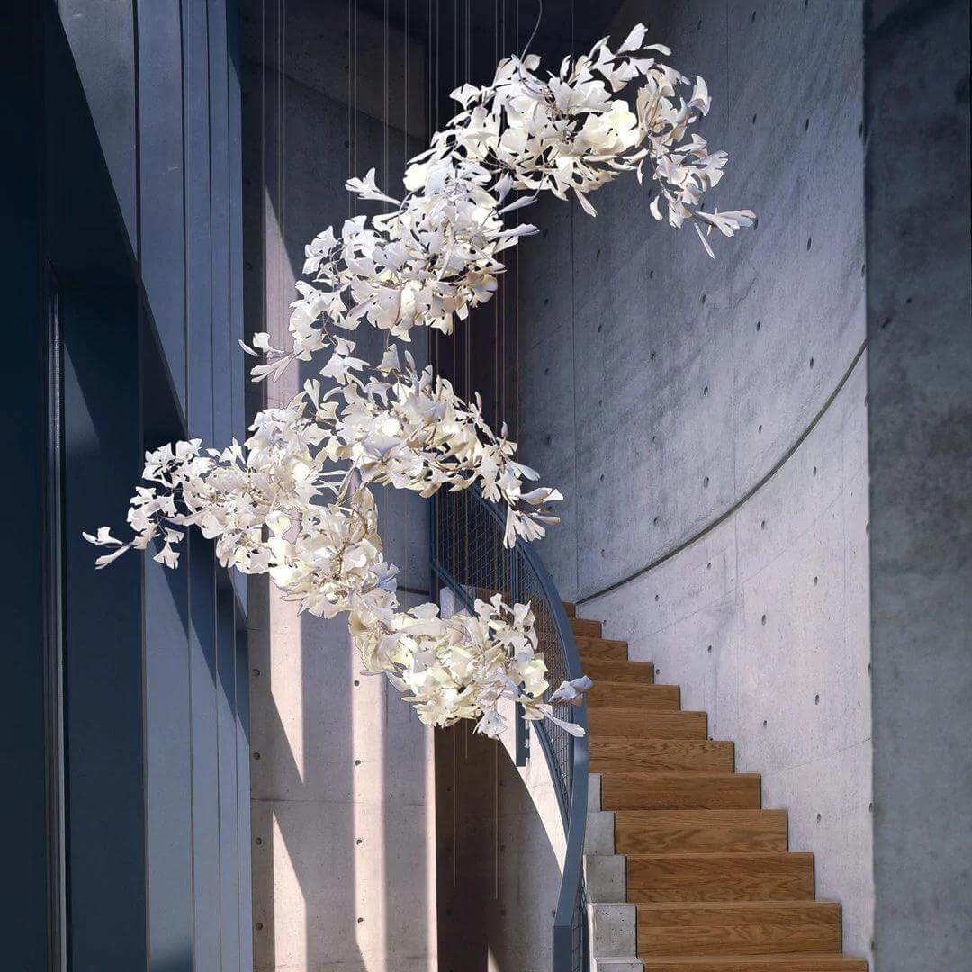 Gingko Chandelier Style I