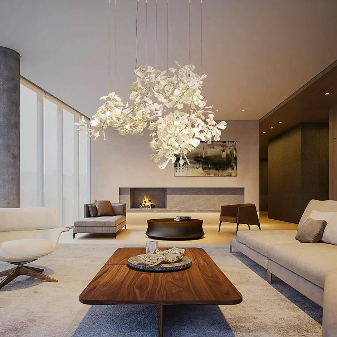 Gingko Chandelier Style I