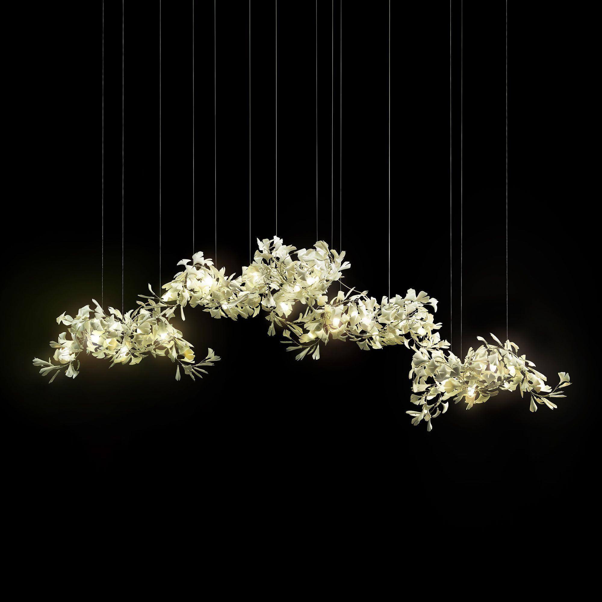 Gingko Chandelier Style I