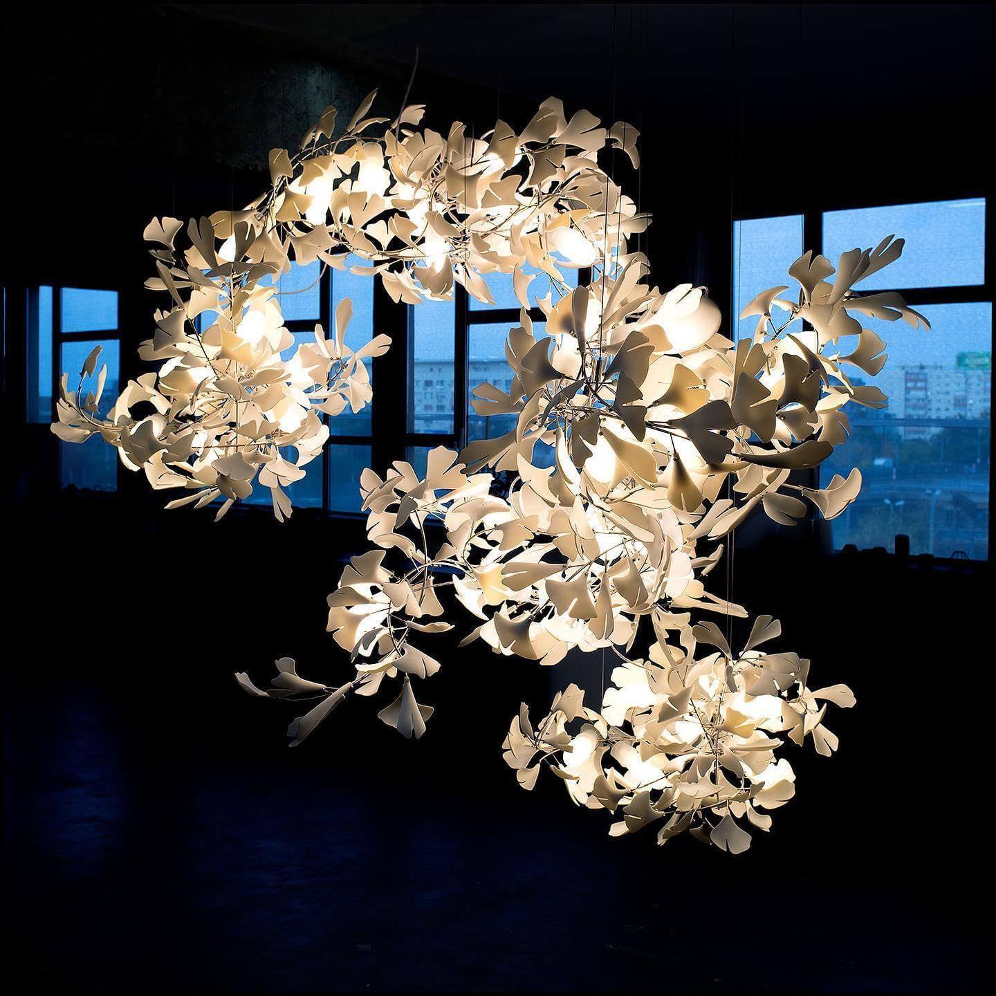 Gingko Chandelier Style I