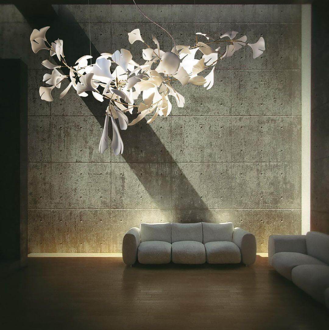 Gingko Chandelier Style I