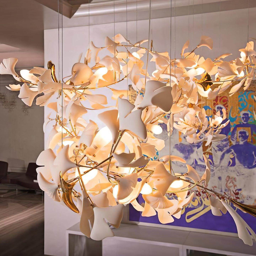 Gingko Chandelier Style I
