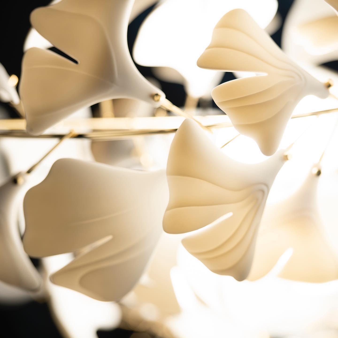 Gingko Chandelier Style I