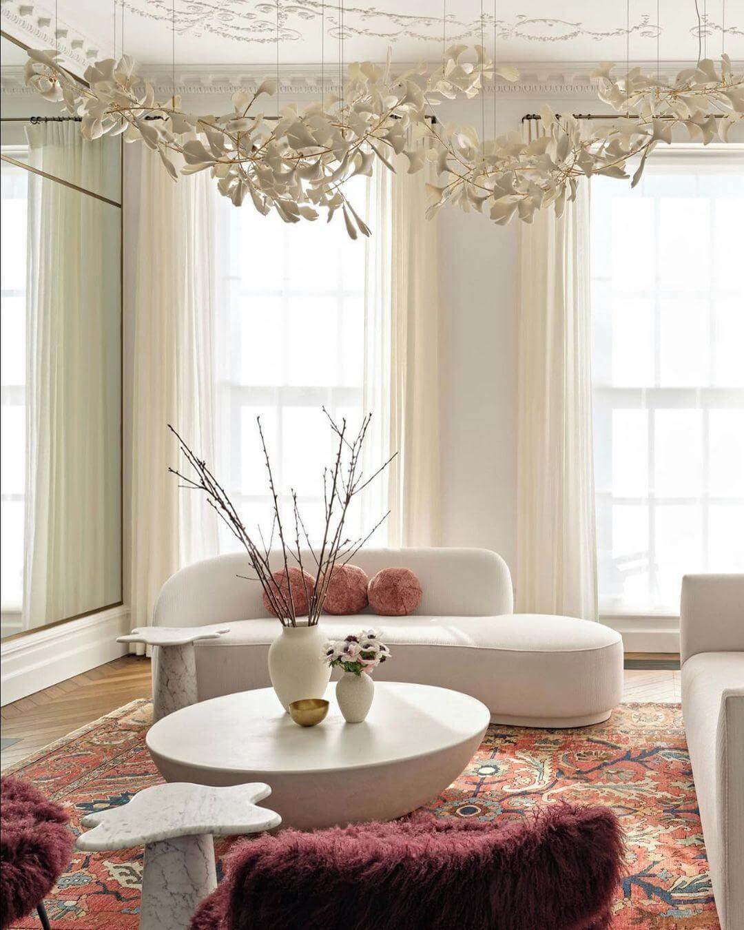 Gingko Chandelier Style I