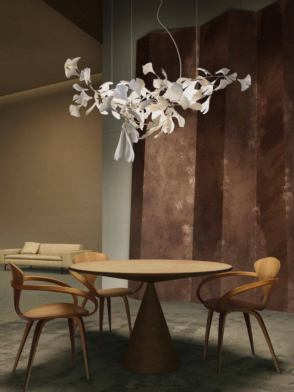 Gingko Chandelier Style I
