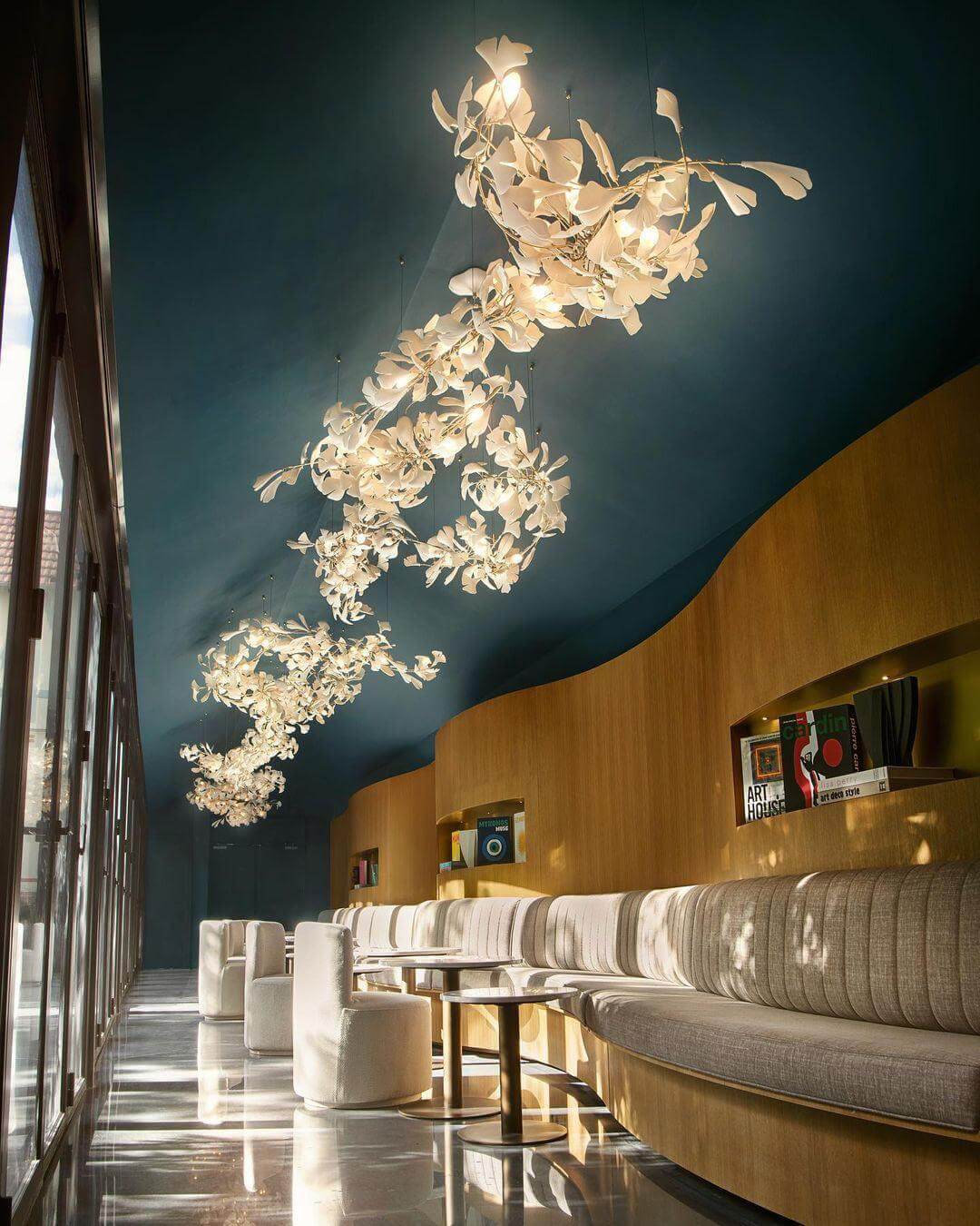 Gingko Chandelier Style I