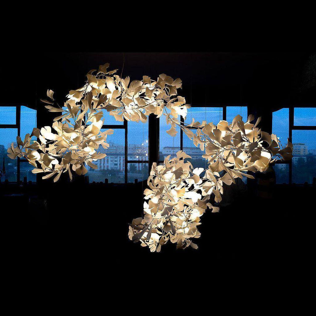 Gingko Chandelier Style I
