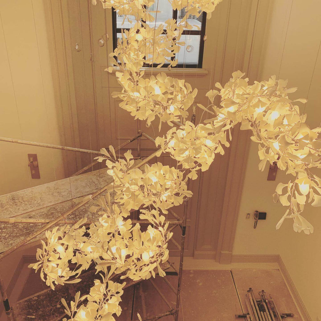 Gingko Chandelier Style I