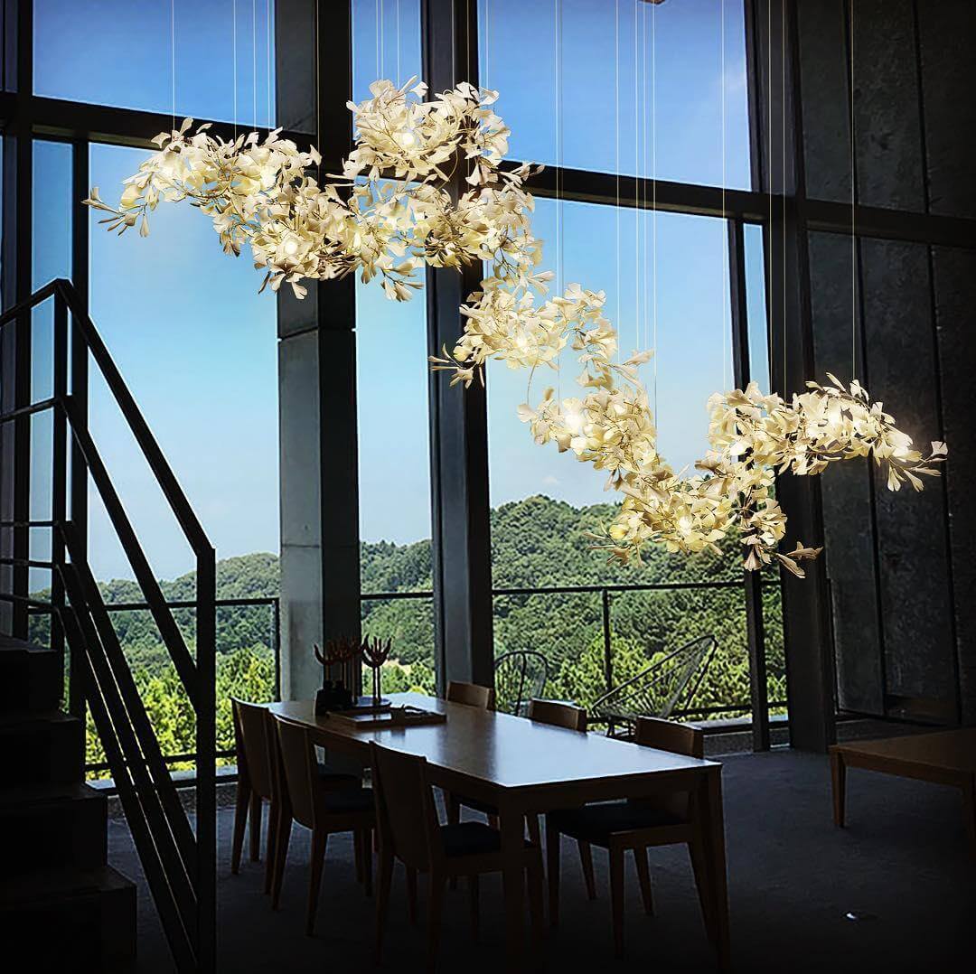 Gingko Chandelier Style I