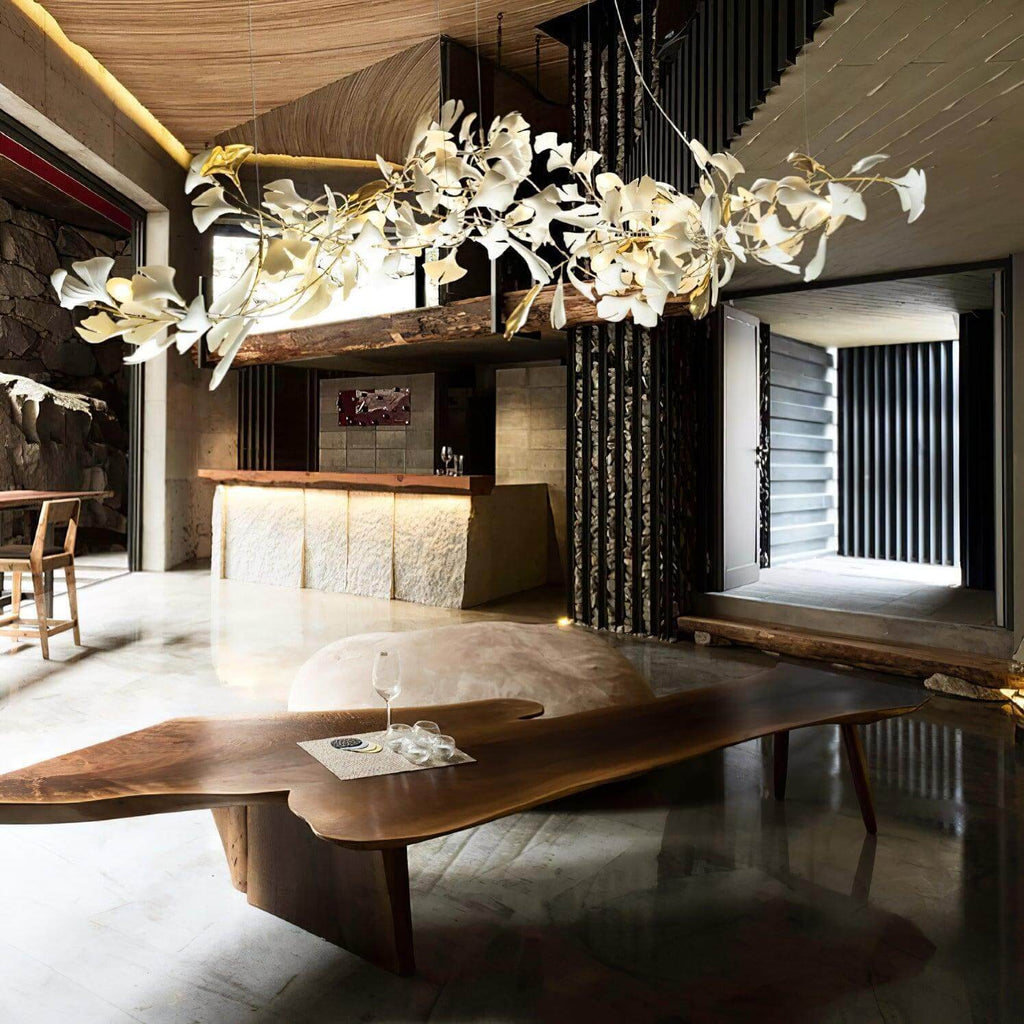 Gingko Chandelier Style J