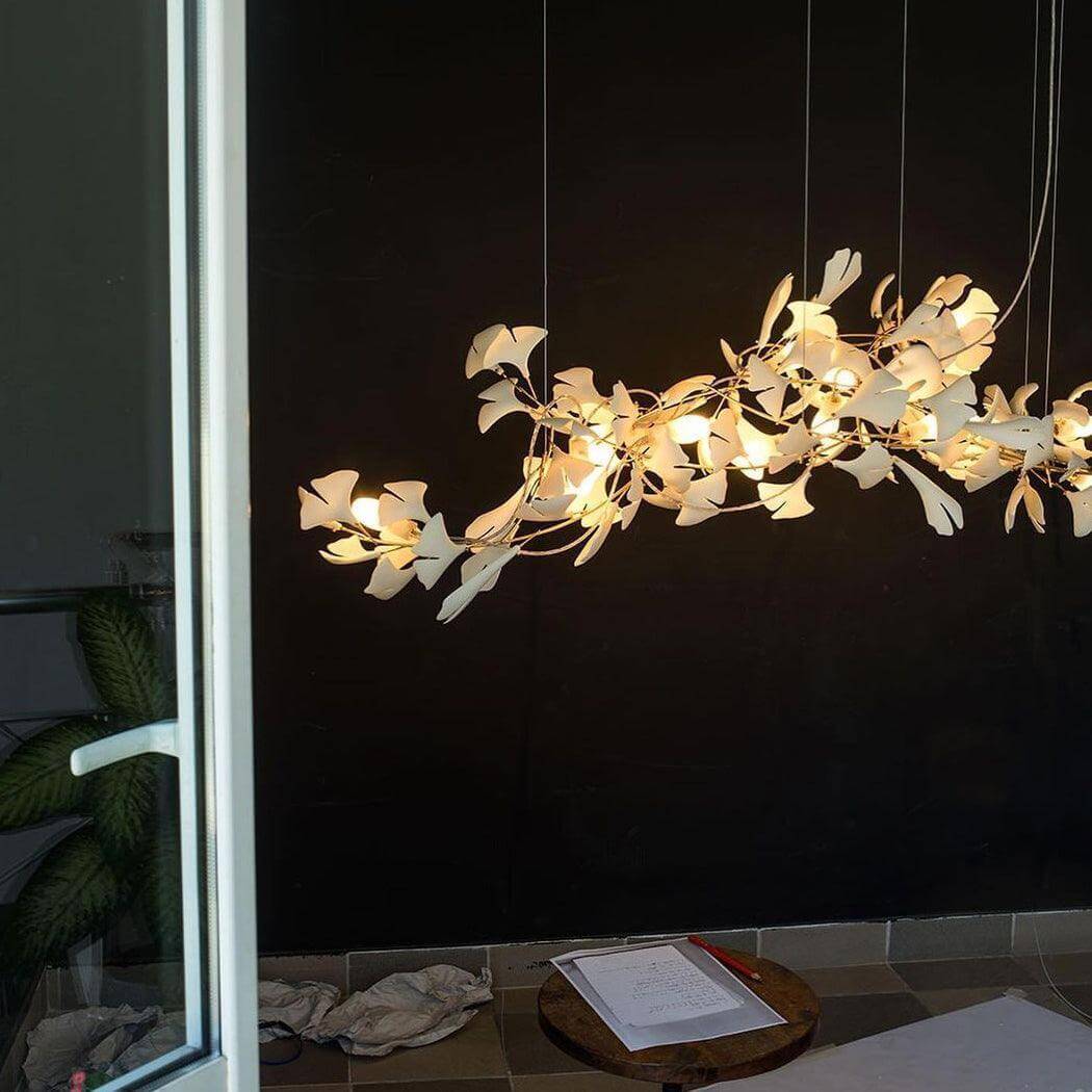 Gingko Chandelier Style J