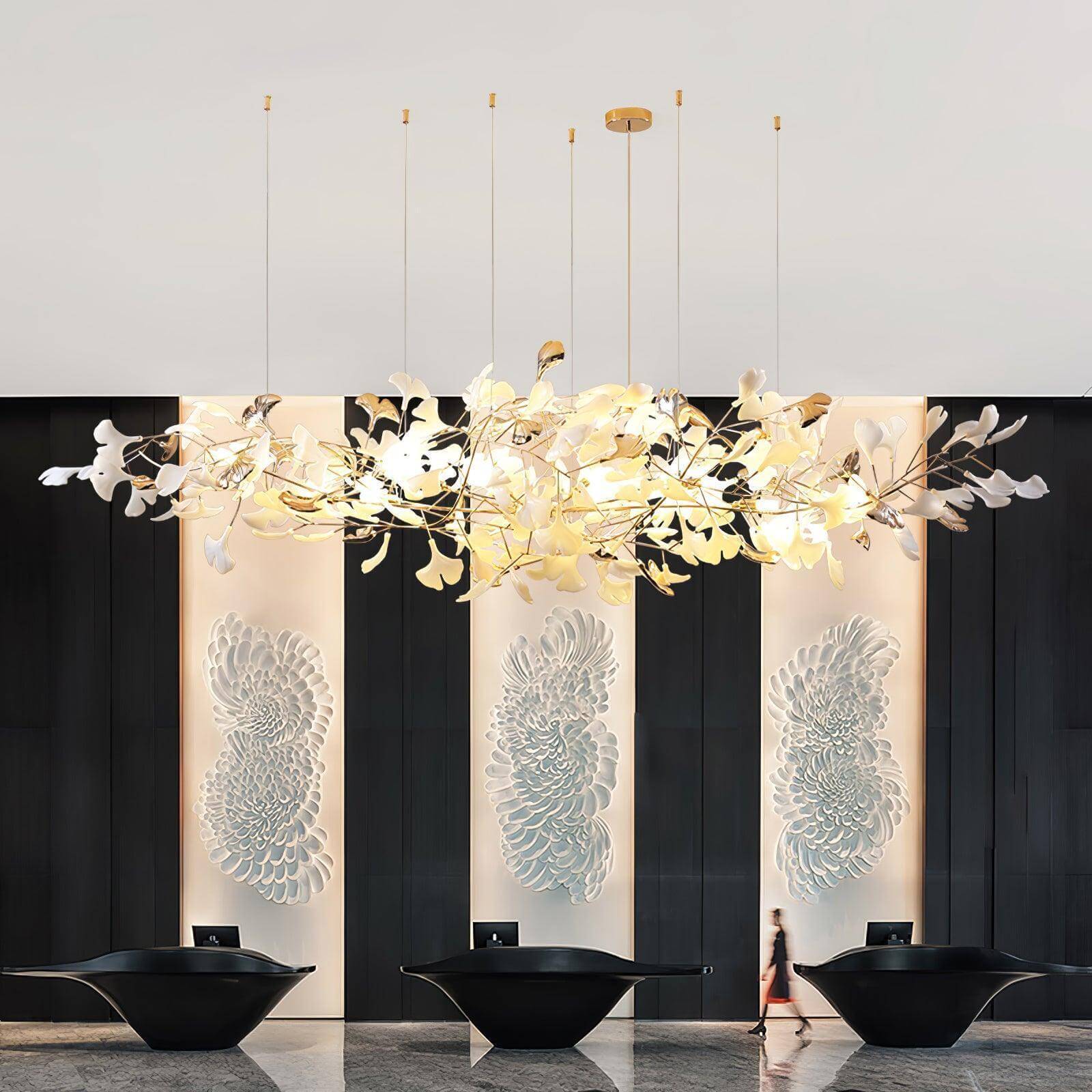 Gingko Chandelier Style K