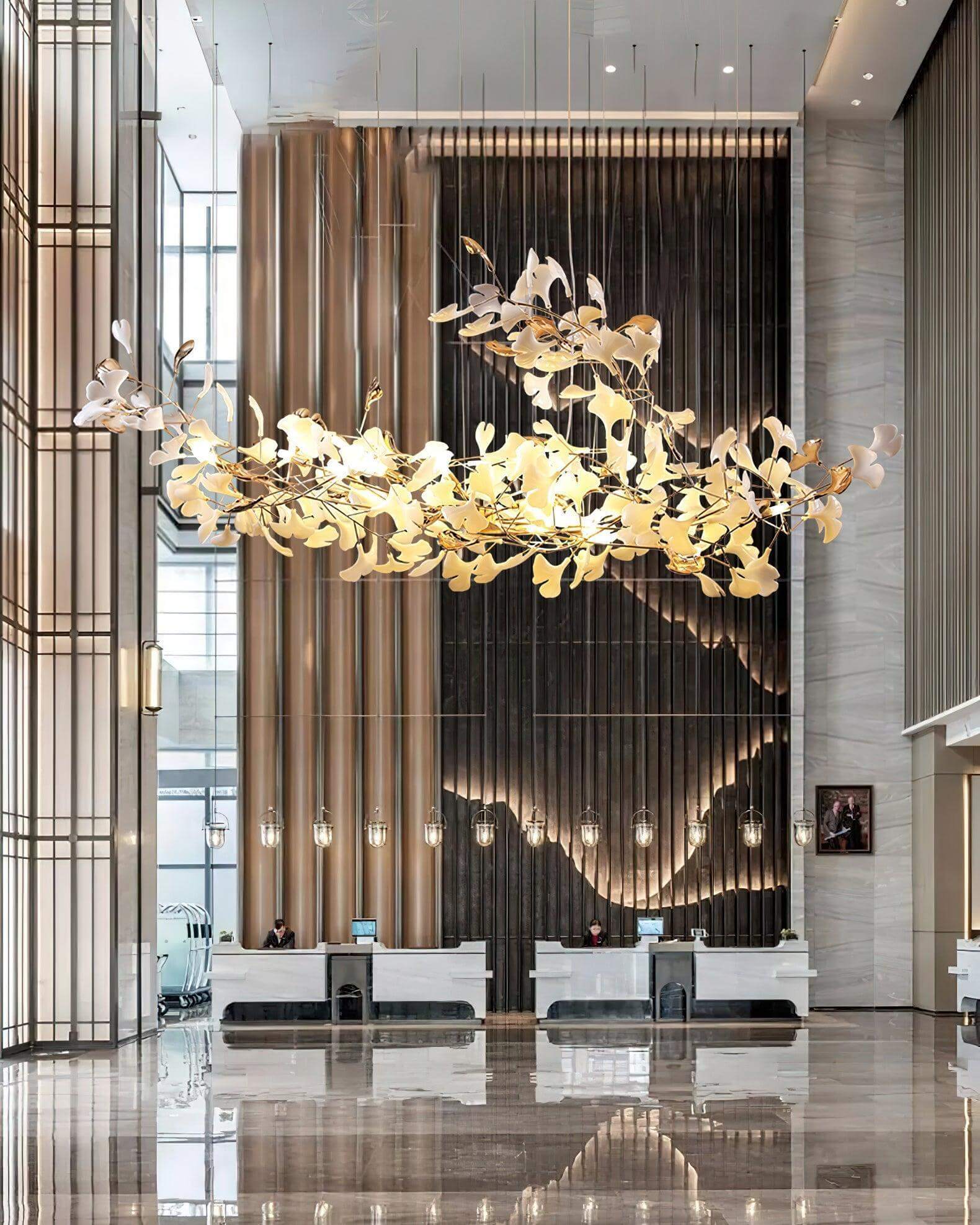 Gingko Chandelier Style K