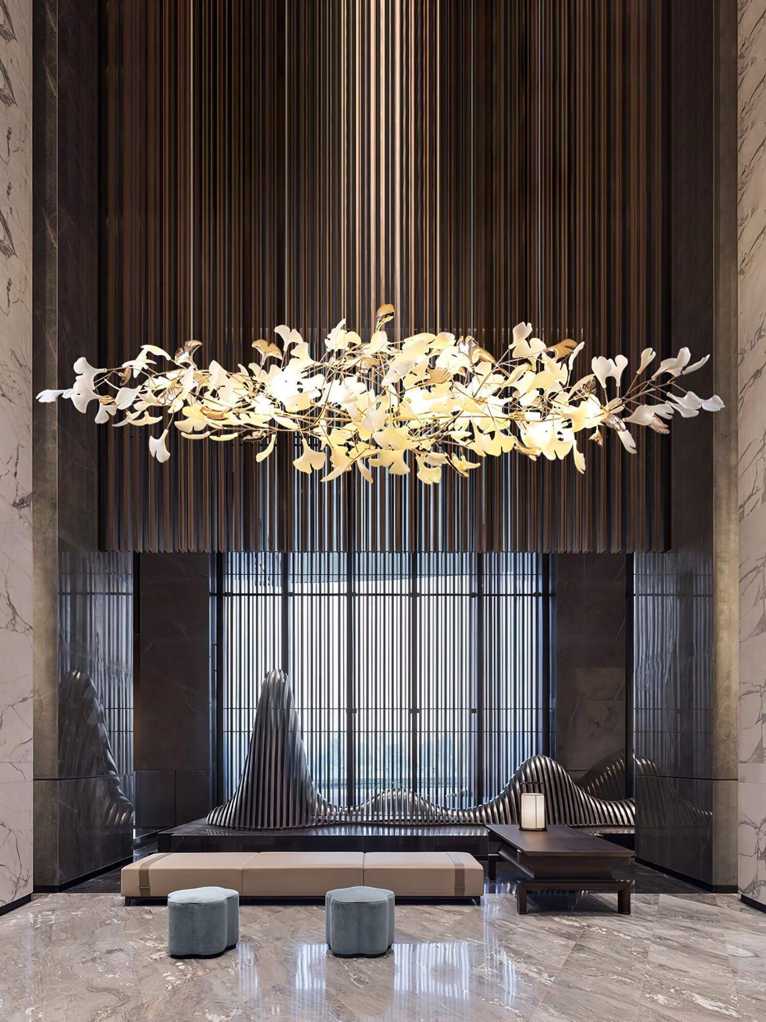 Gingko Chandelier Style K