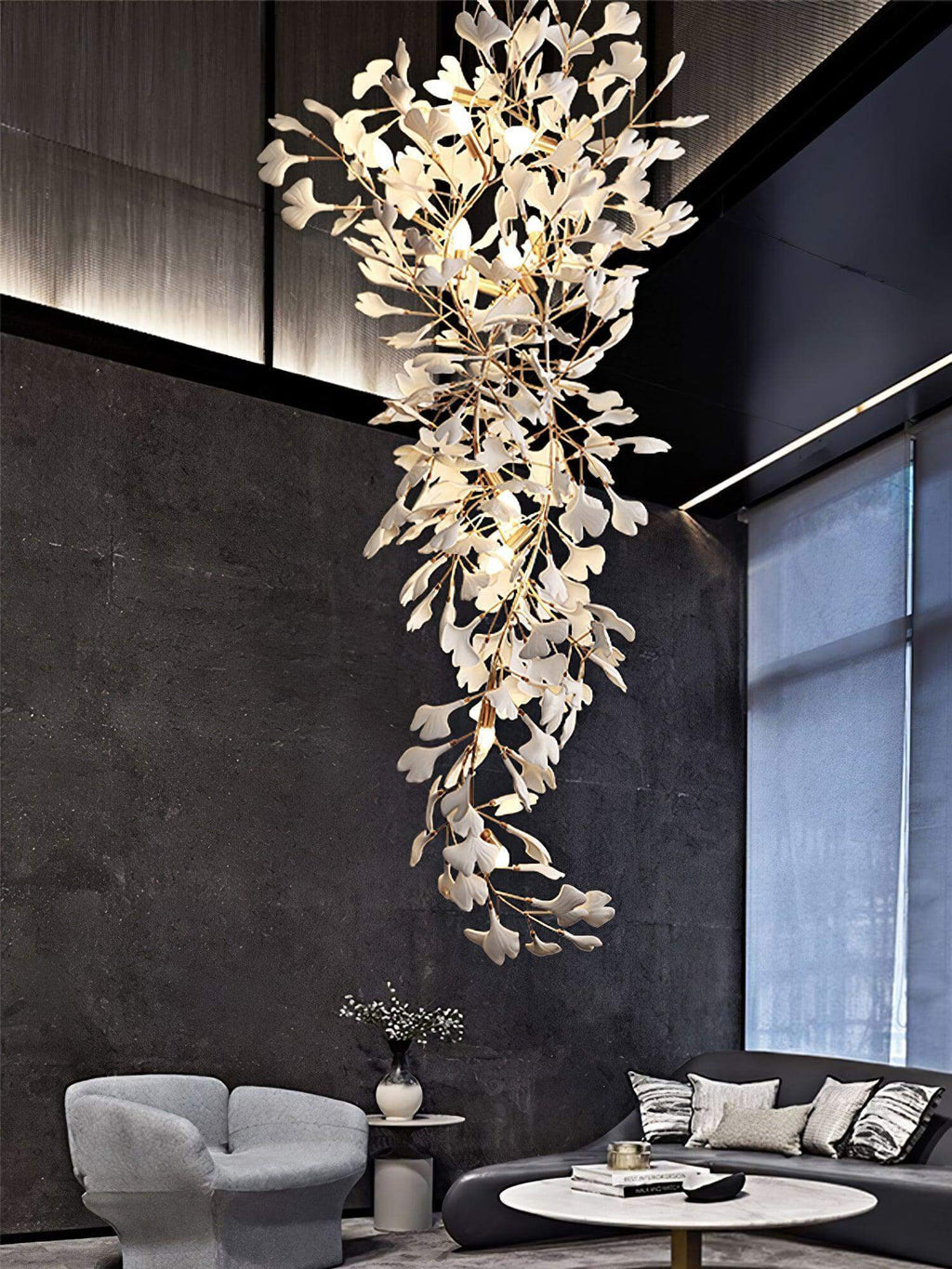 Gingko Chandelier Style L