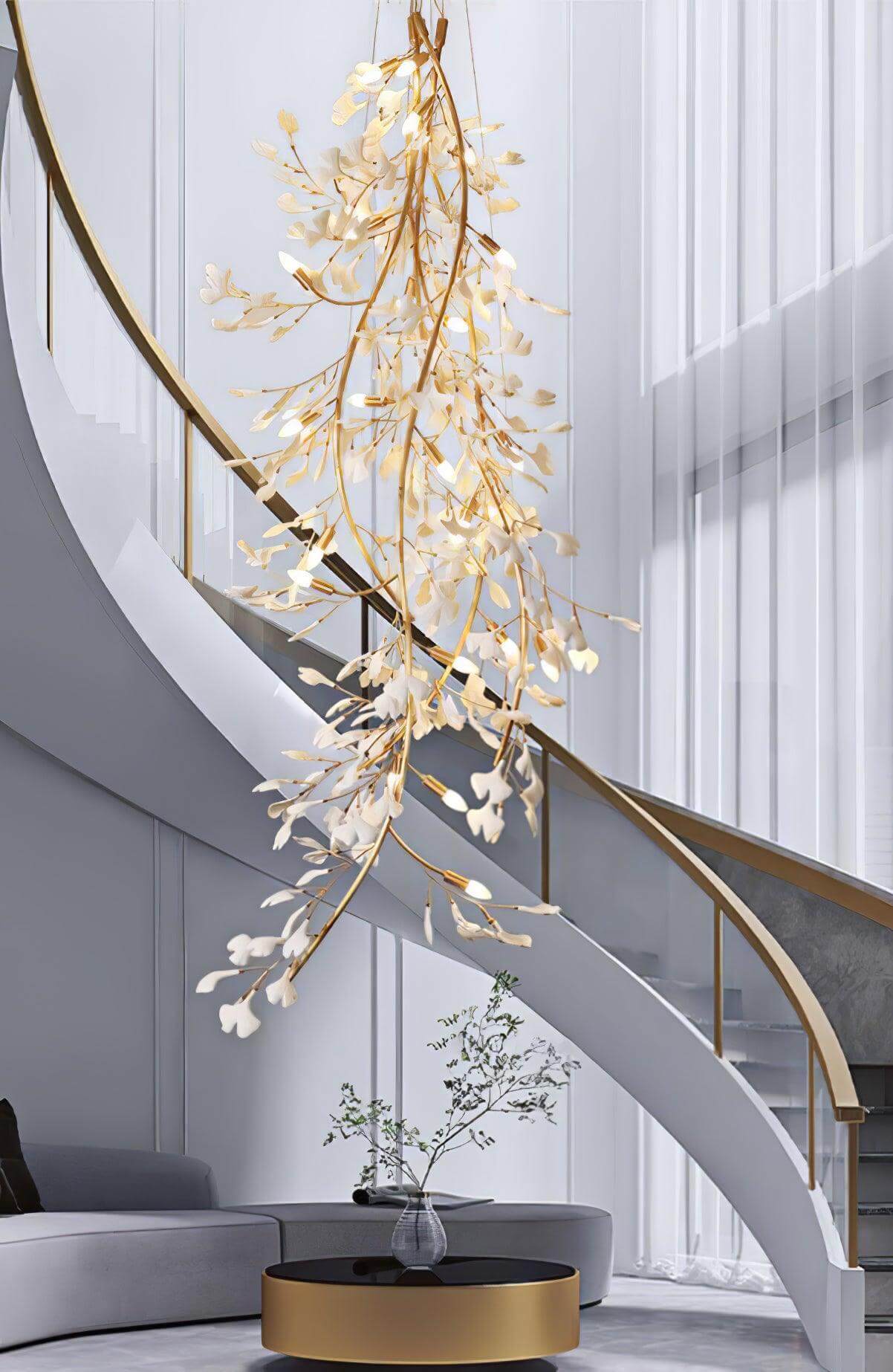 Gingko Chandelier Style L