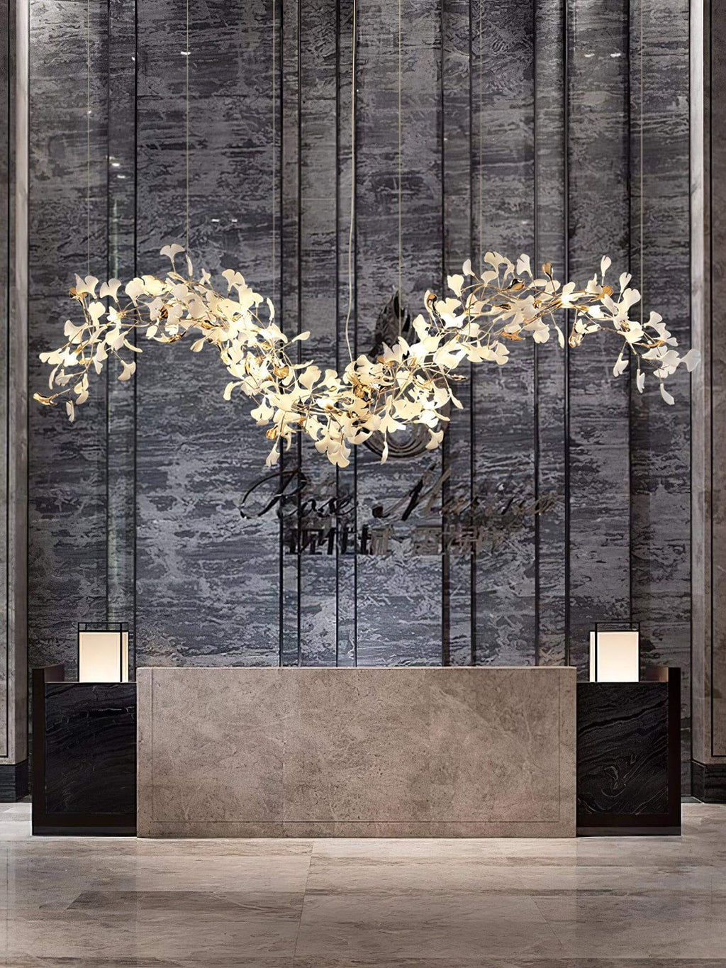 Gingko Chandelier Style M