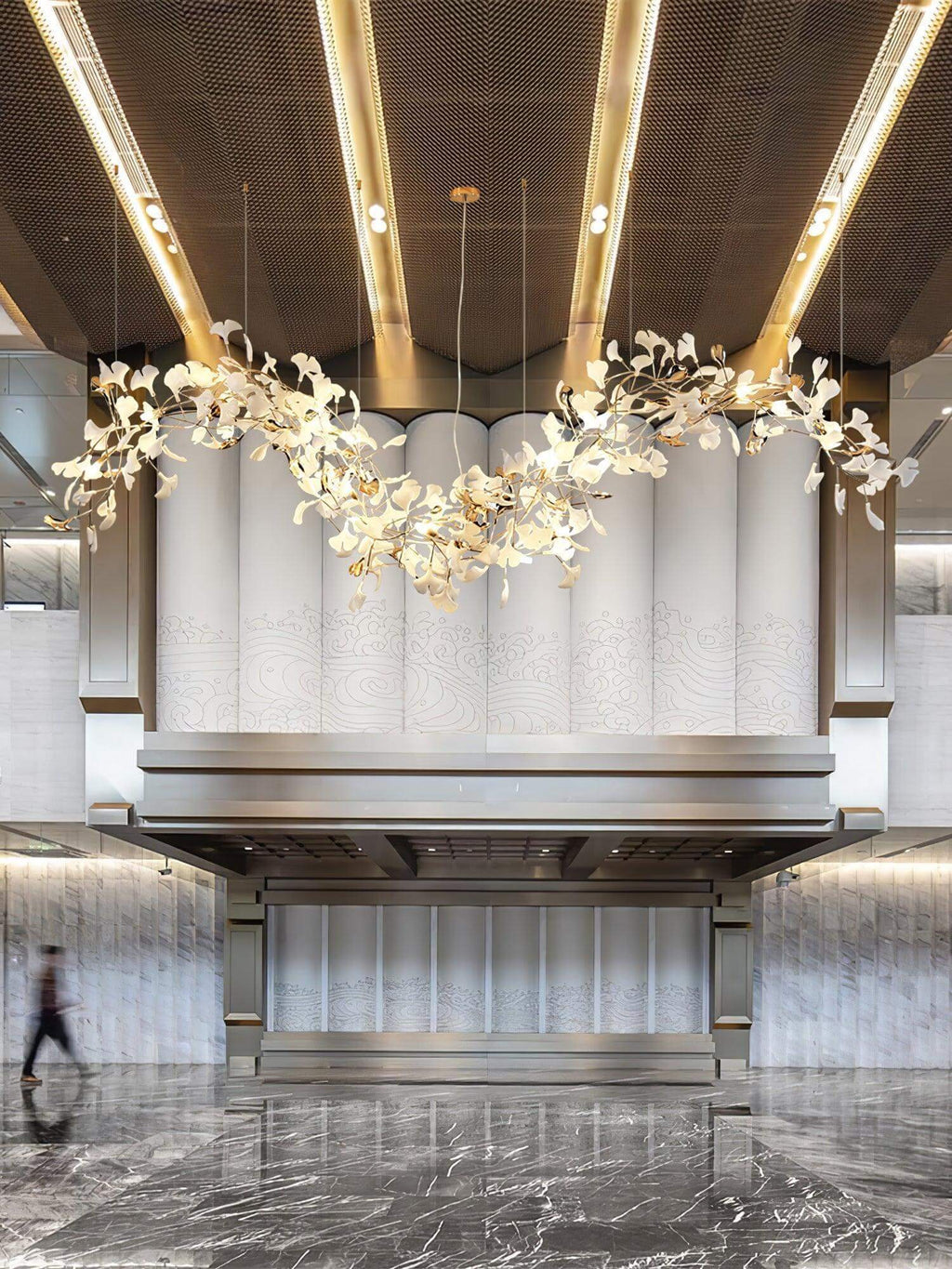 Gingko Chandelier Style M