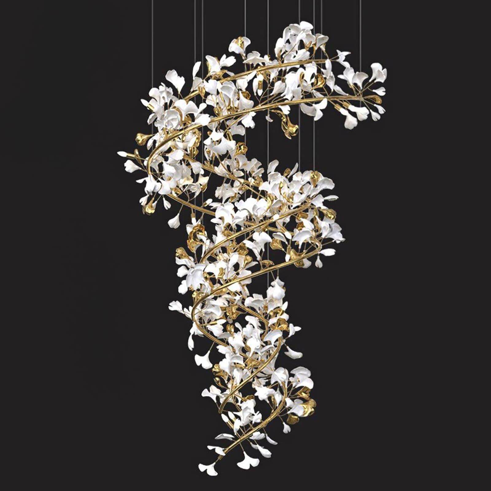 Gingko Chandelier Style M