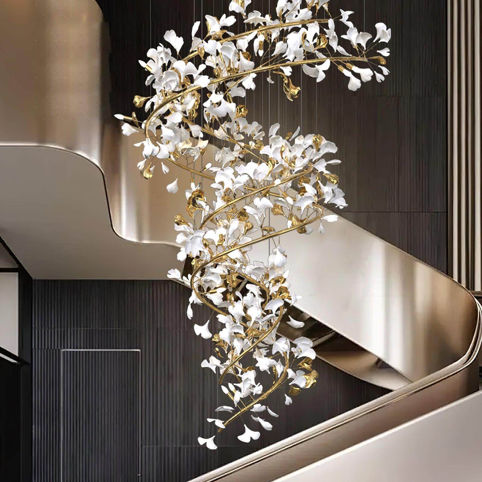 Gingko Chandelier Style M