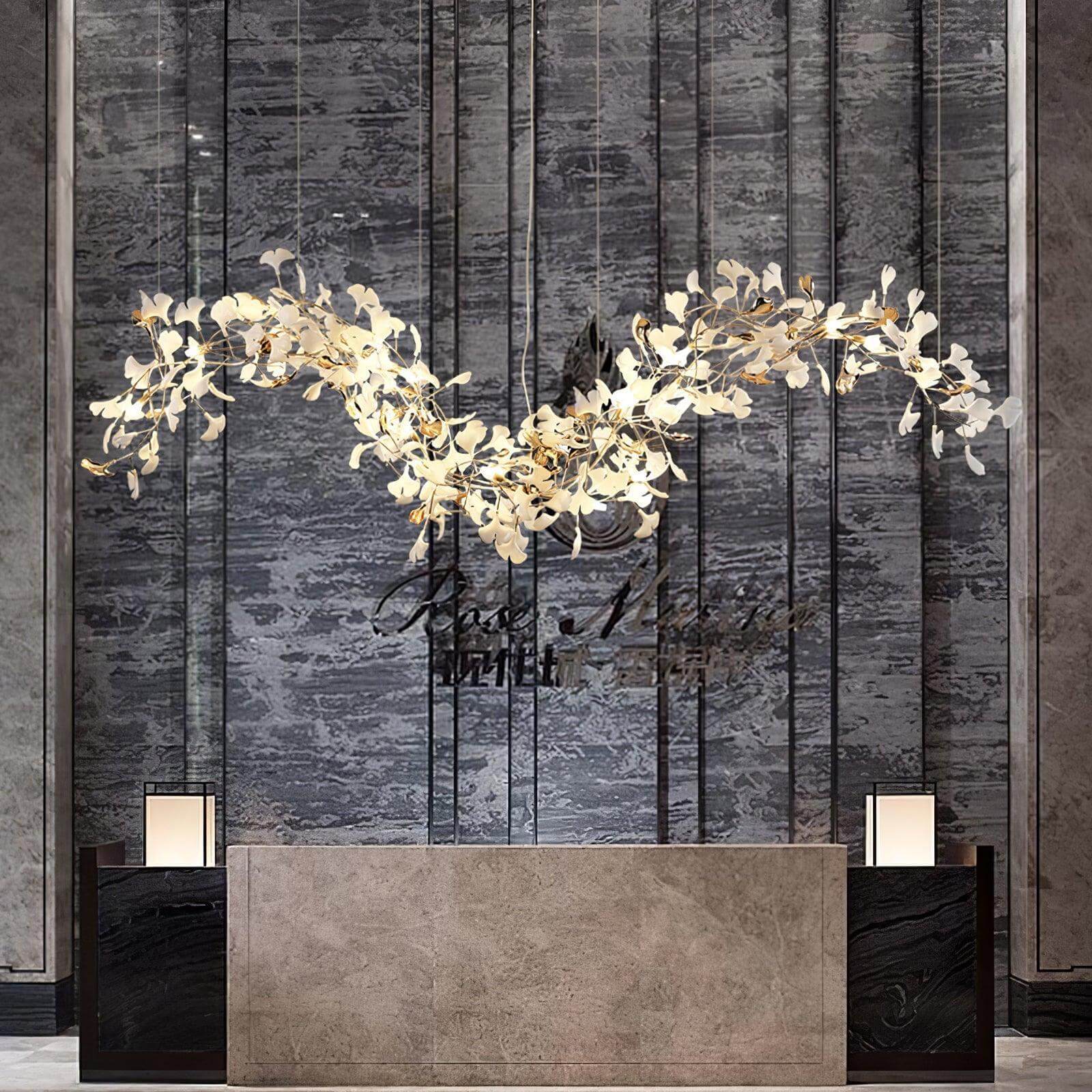 Gingko Chandelier Style M